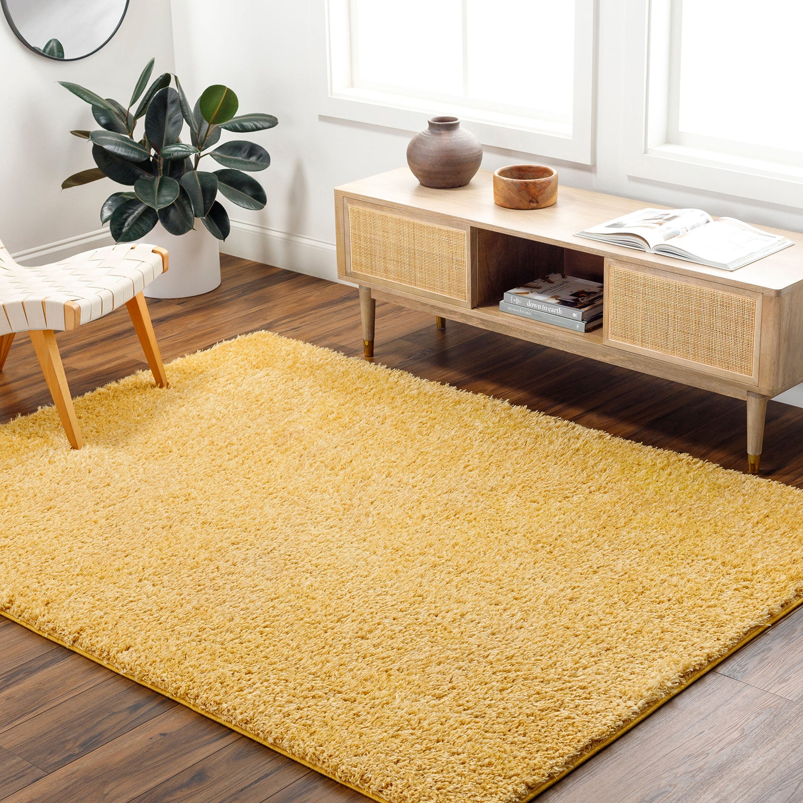 SOSO High Pile Shaggy Area Rug
