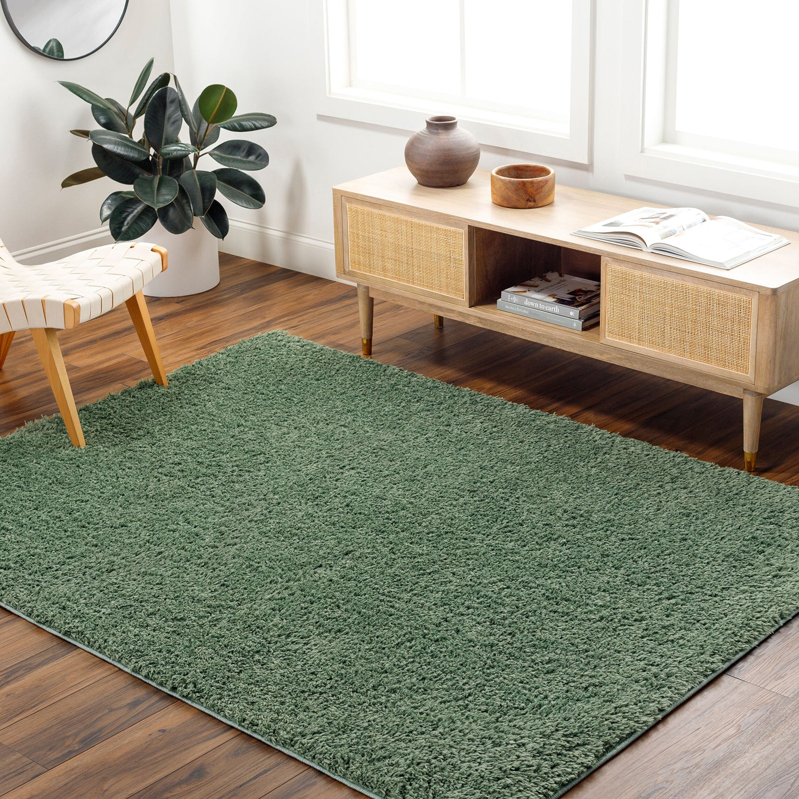 SOSO High Pile Shaggy Area Rug