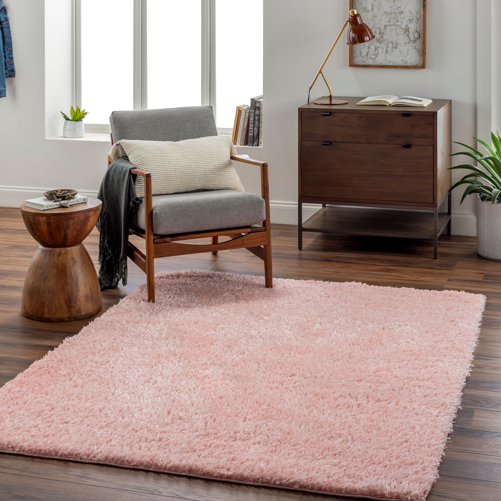 SOSO High Pile Shaggy Area Rug