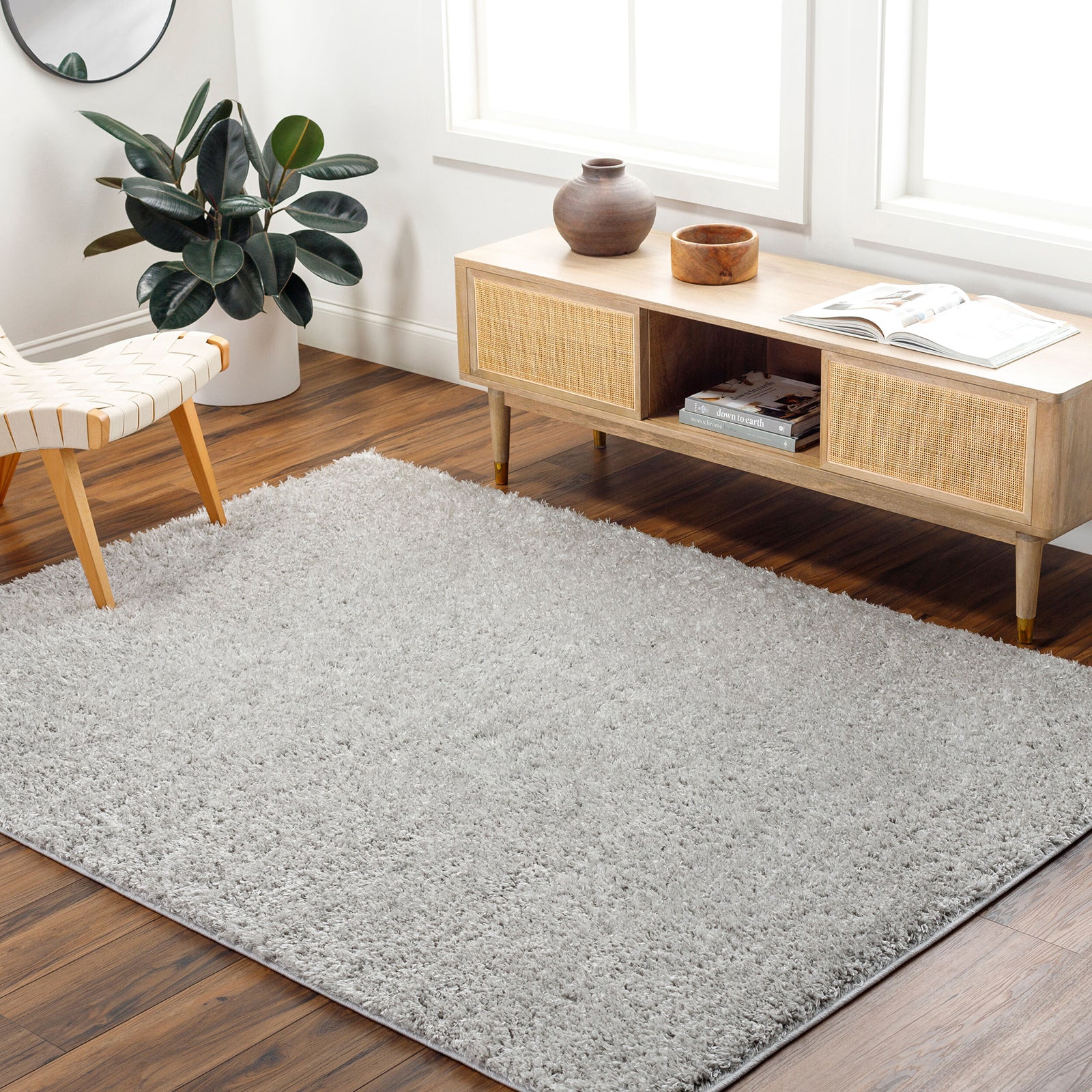 SOSO High Pile Shaggy Area Rug