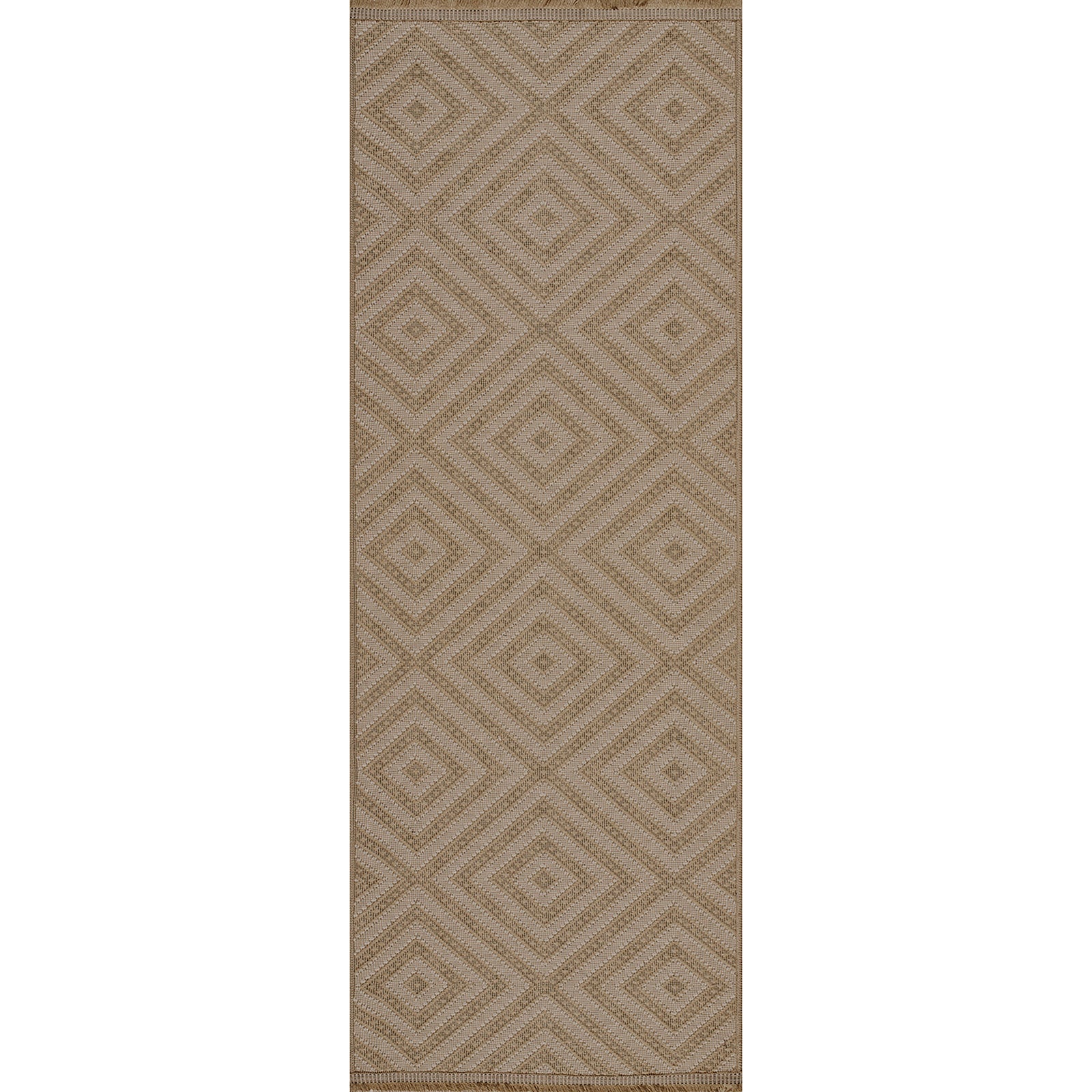 CHARDY Machine Washable Jute Boho Area Rug