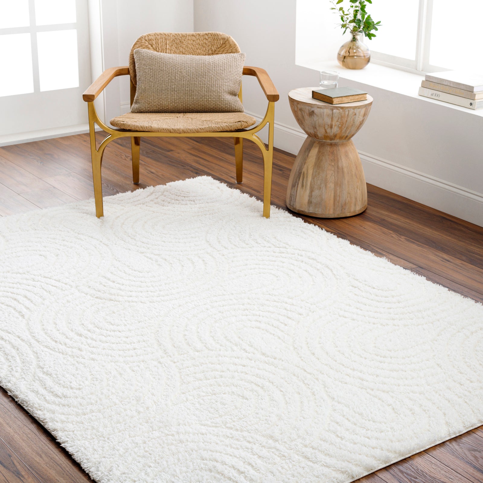 RUNA Modern Shaggy Area Rug