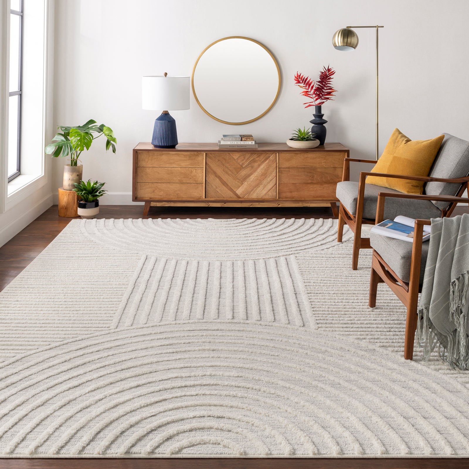MATILDA Boho Skandi Runner Rug