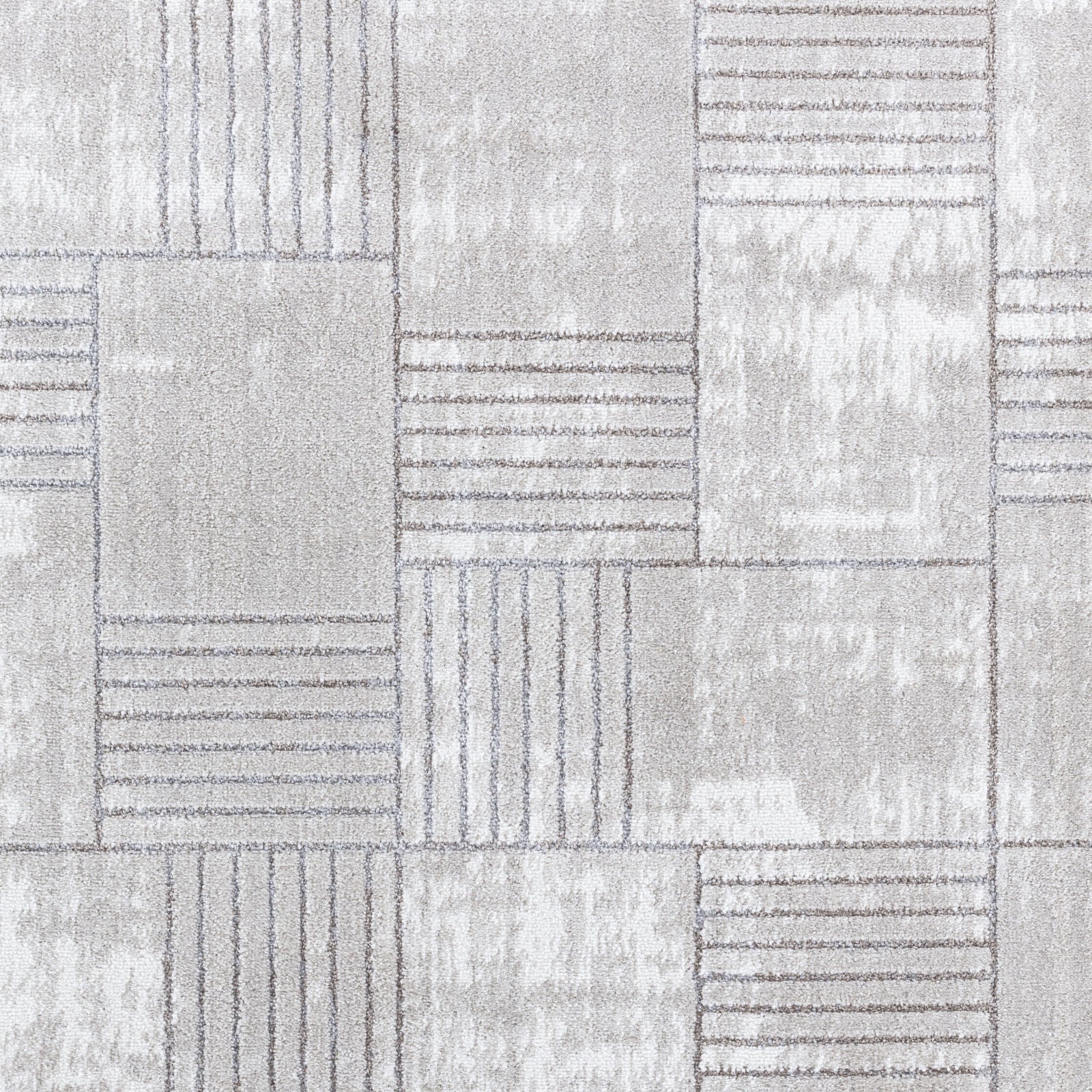 IVY Scandi Modern Grey/White Area Rug