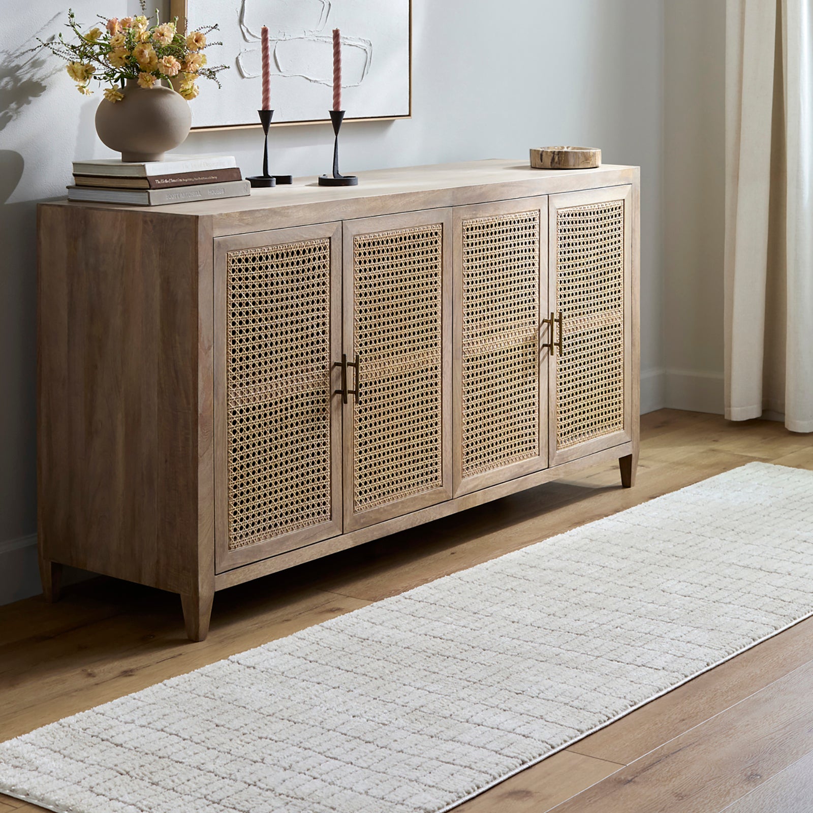 Our Pnw Home Cascade Modern High Pile Living Rug