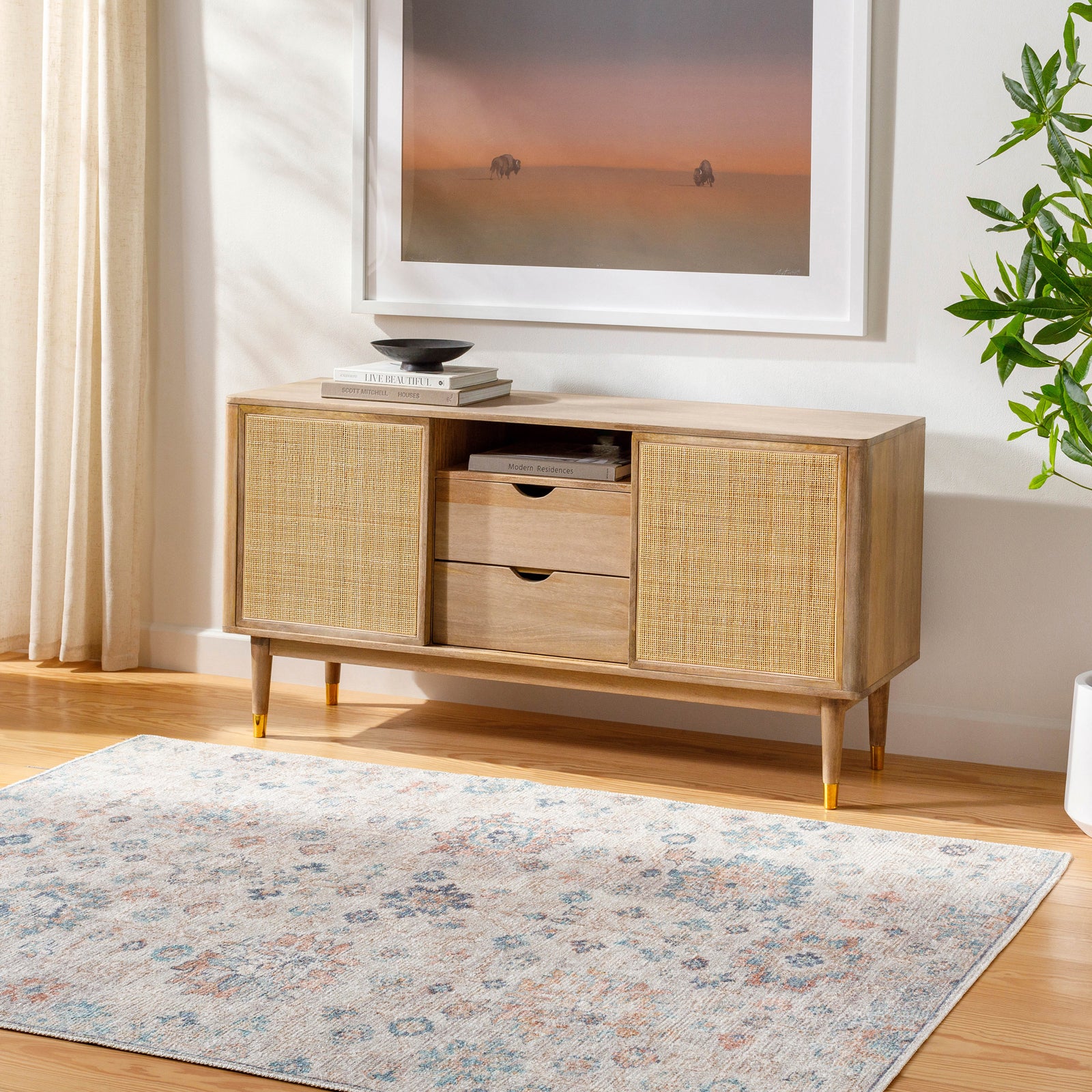 Our Pnw Home Olympic-Vintage Traditional Boho Rug