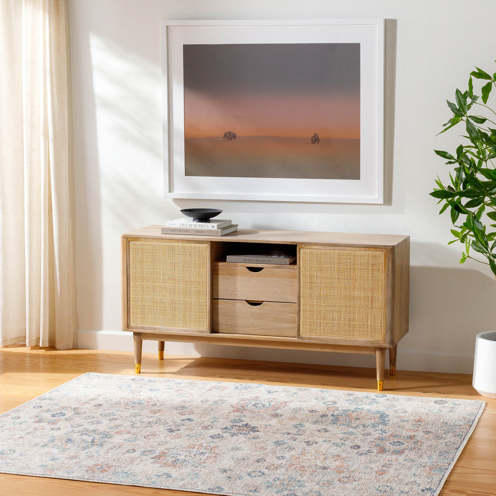Our Pnw Home Olympic-Vintage Traditional Boho Rug