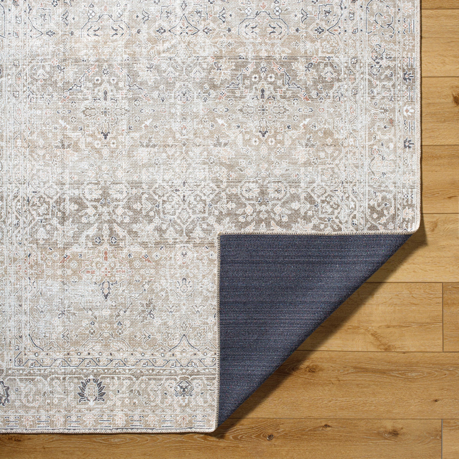 SONILA Machine Washable Vintage Area Rug