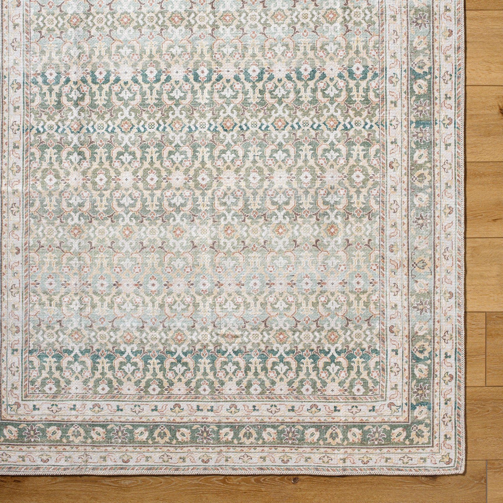 ARMITA Machine Washable Vintage Area Rug