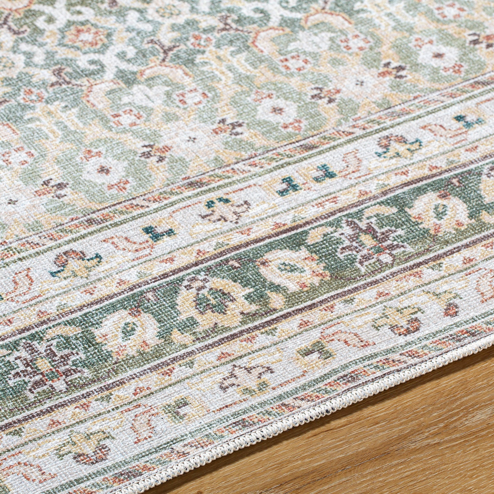 ARMITA Machine Washable Vintage Area Rug