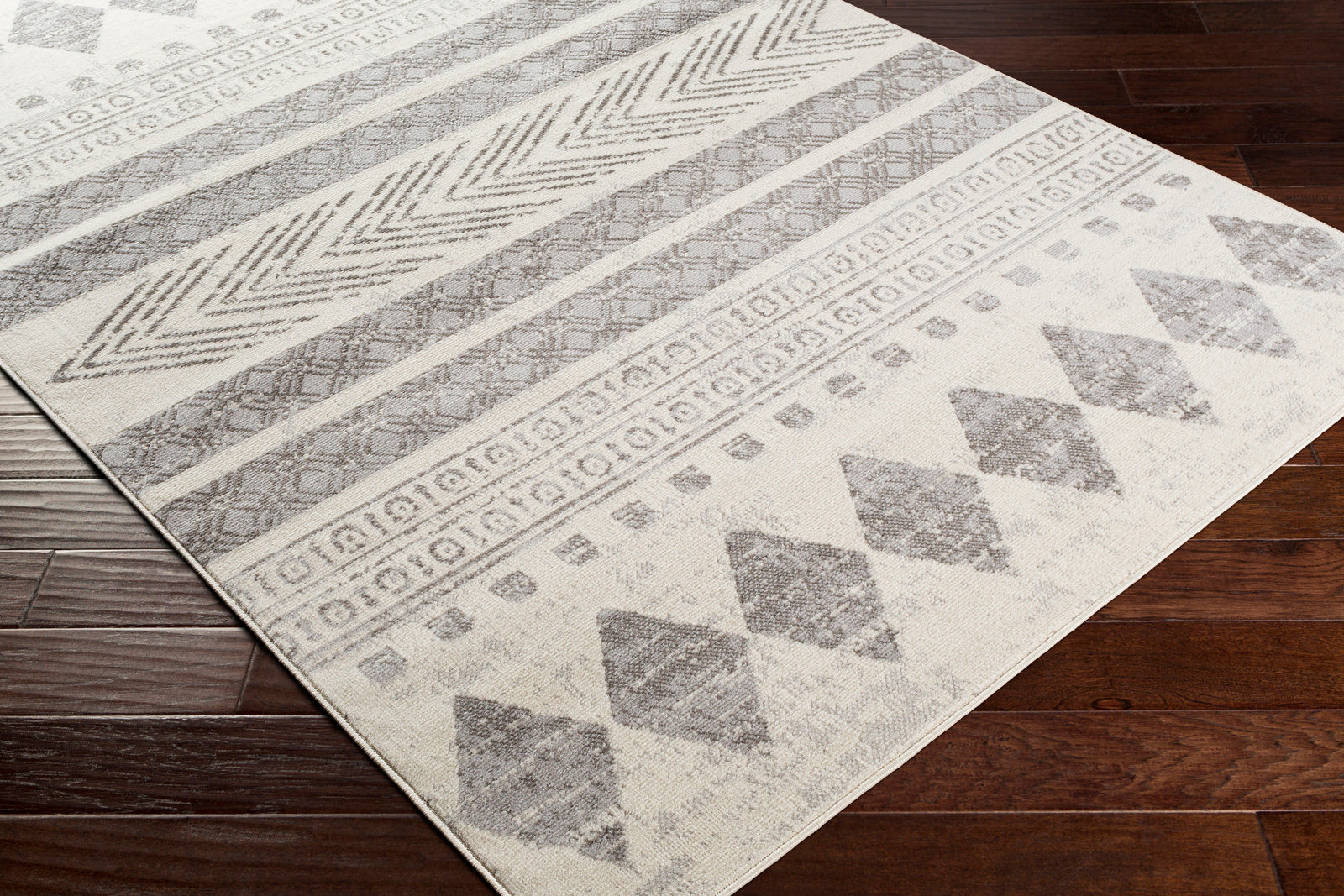 WAIFU Scandi Modern Light Grey Area Rug