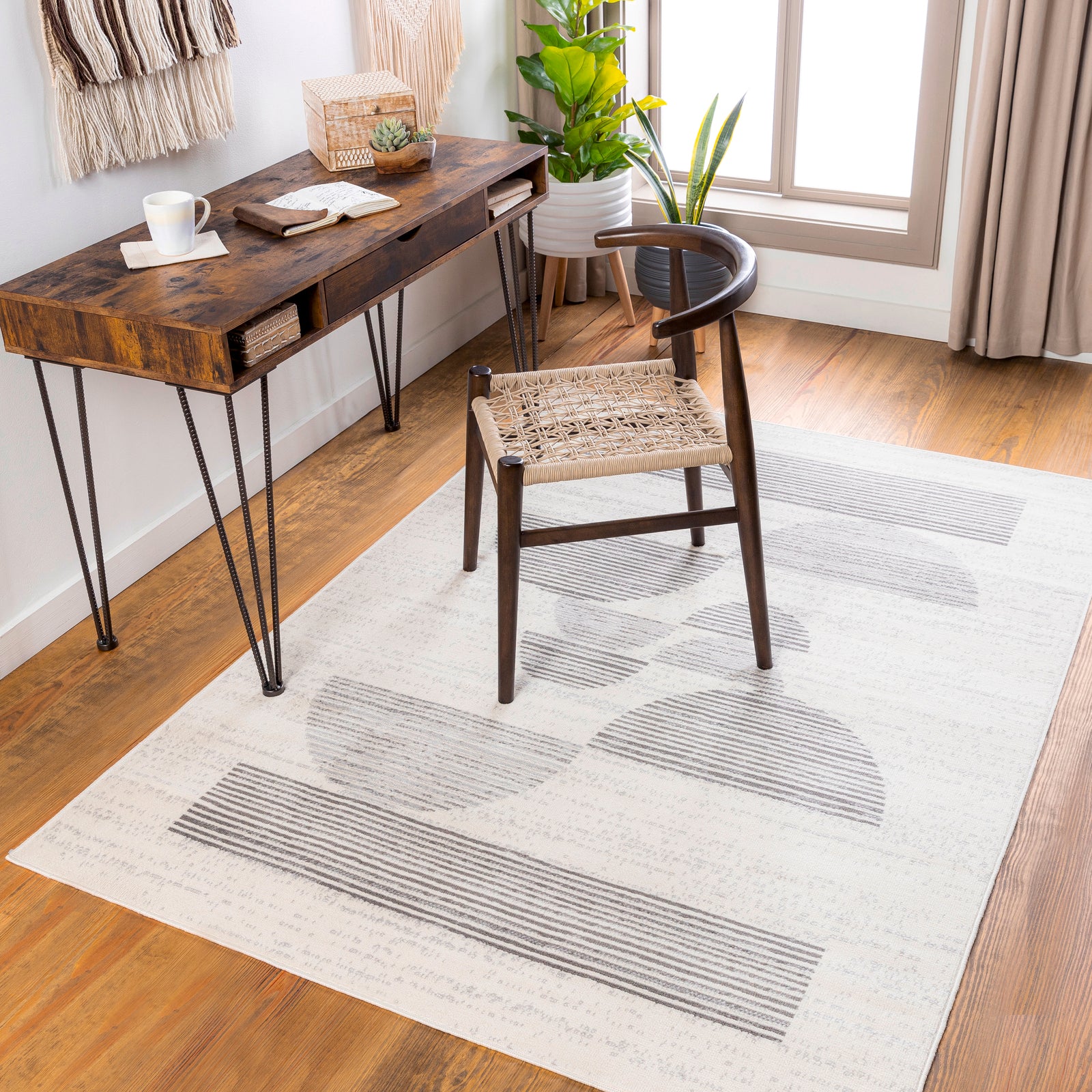 HYEON Boho Skandi Area Rug