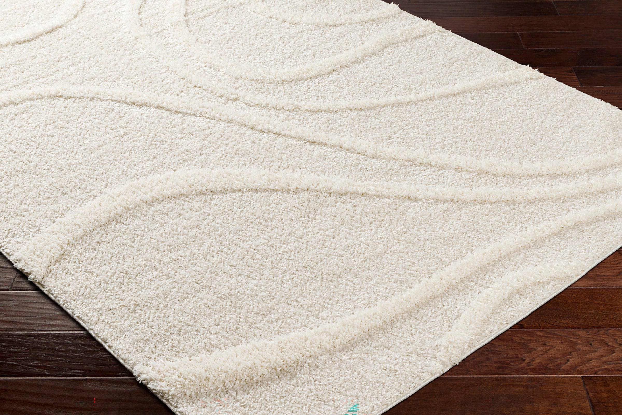 KOTIRA Modern Shaggy Area Rug