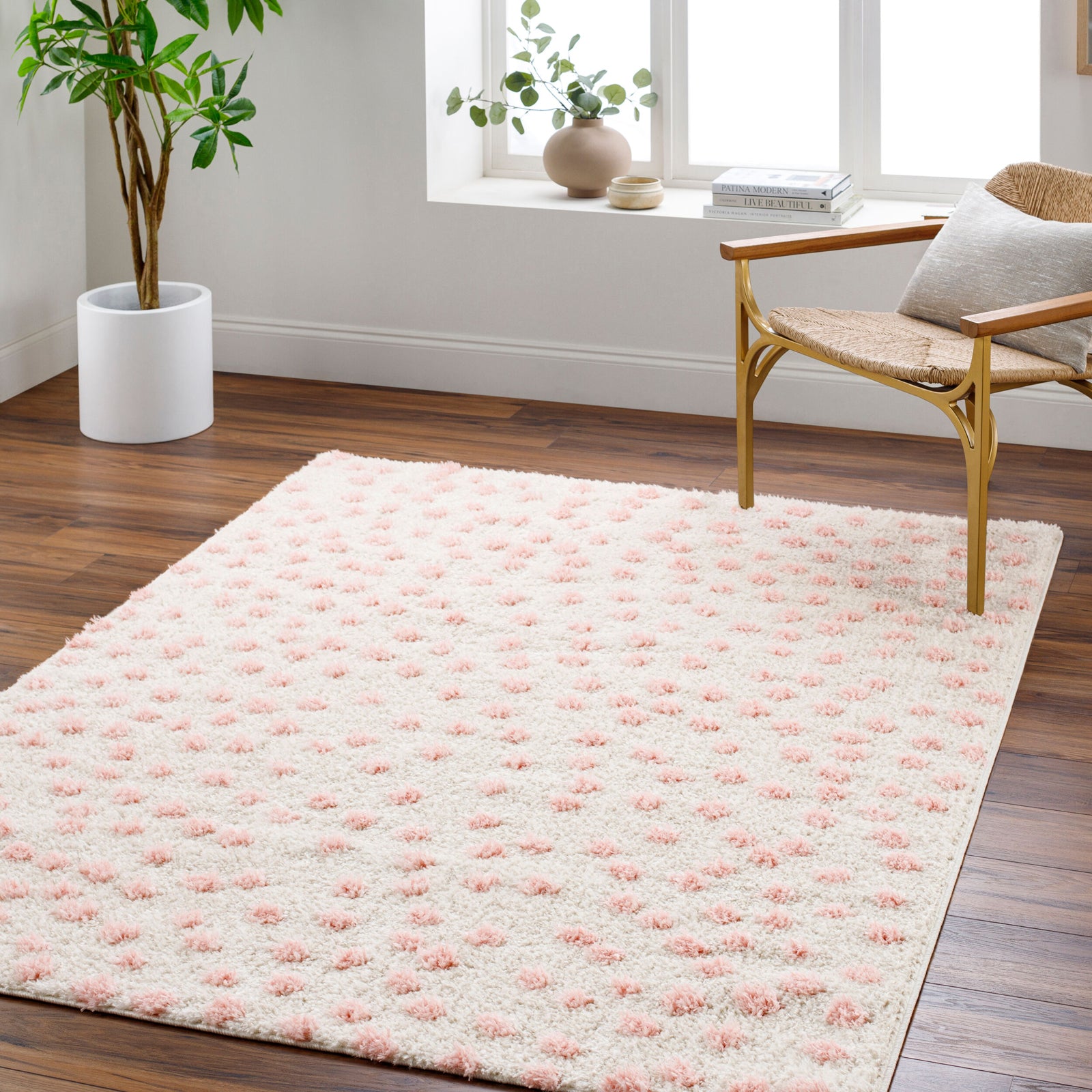 HEKUBA Modern Shaggy Area Rug