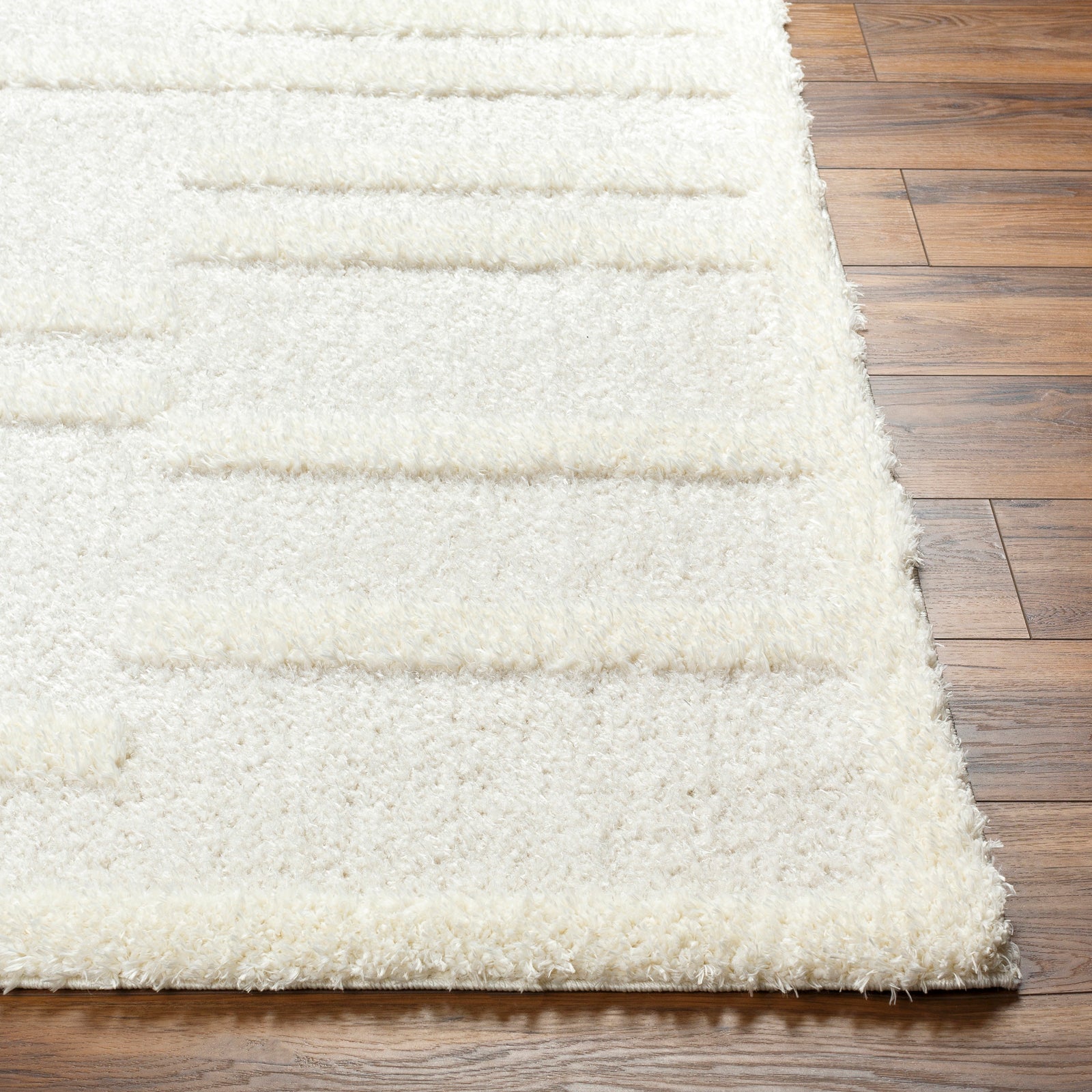 BAHRANI Modern Shaggy Area Rug