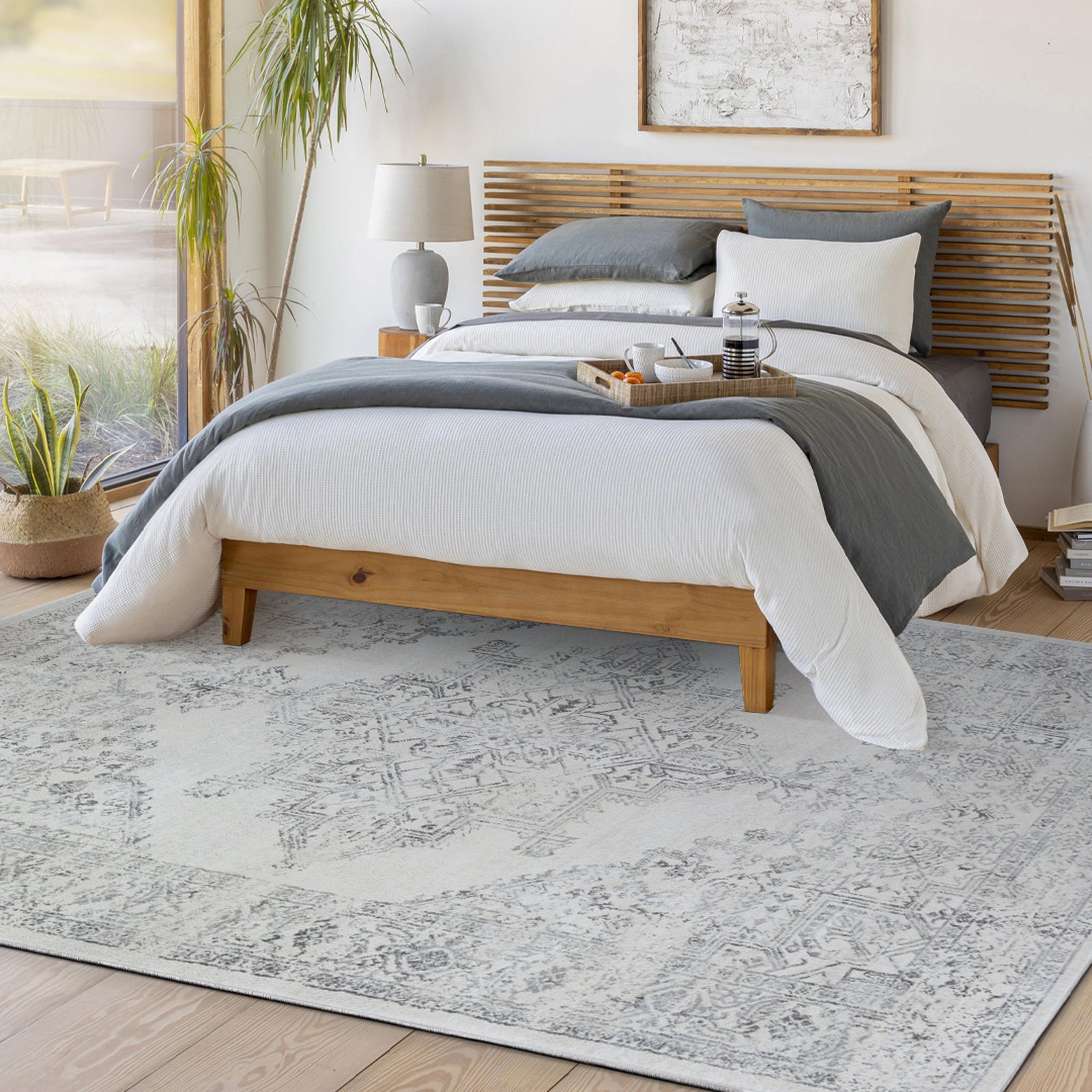 CEREN Oriental Vintage Runner Rug