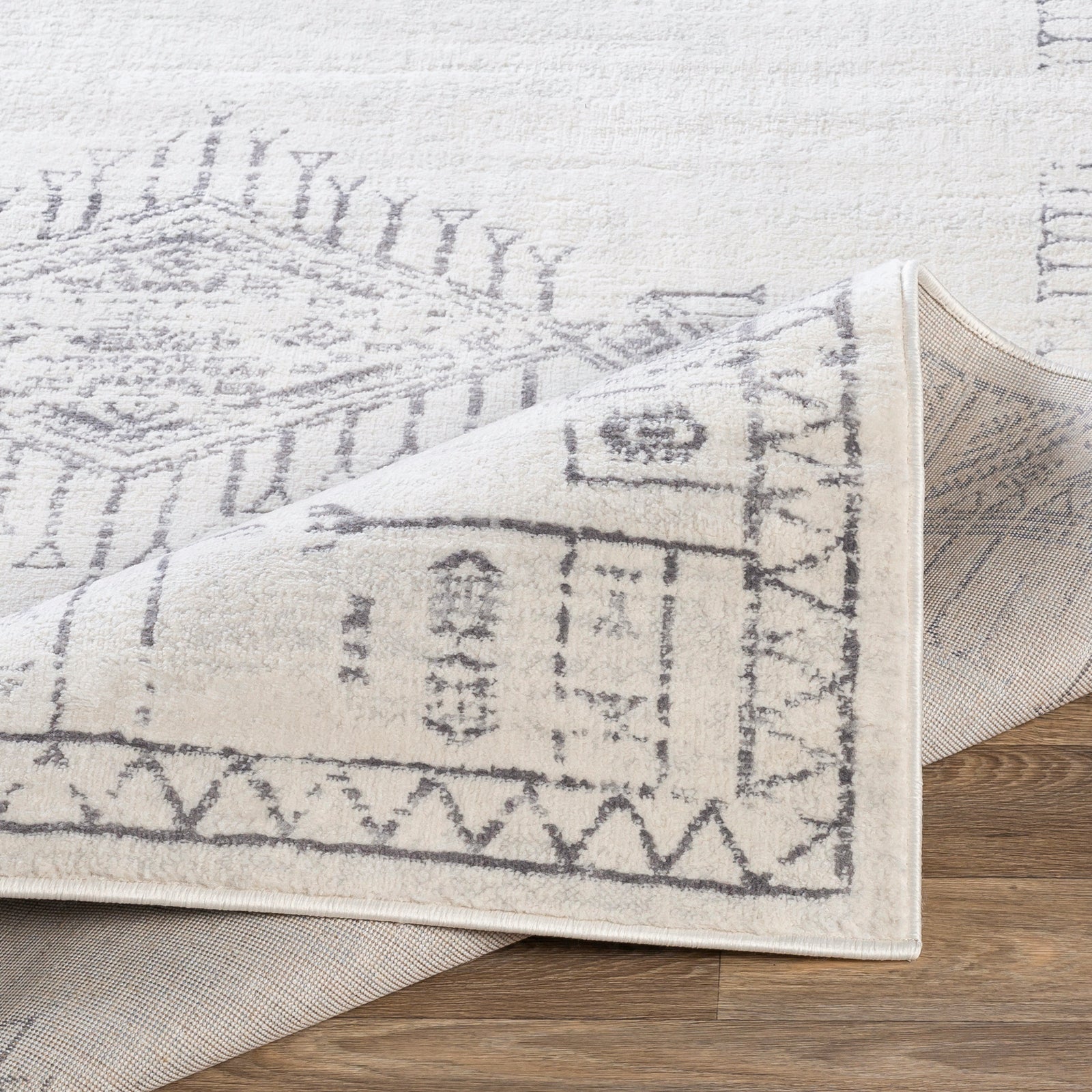 SOPHIE Vintage Traditional Oriental Boho Grey Area Rug