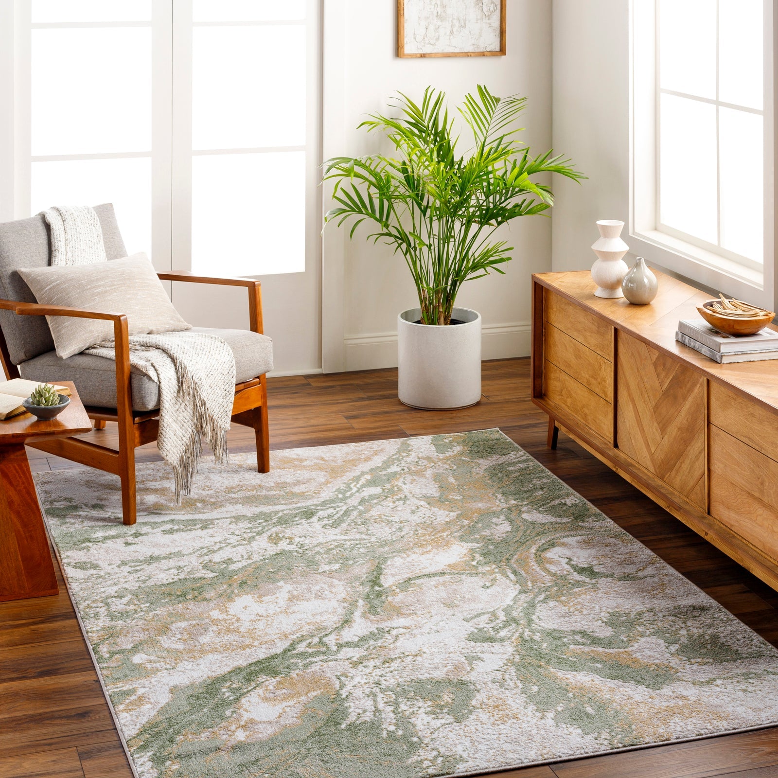 OCTAVIA Modern Abstract Area Rug
