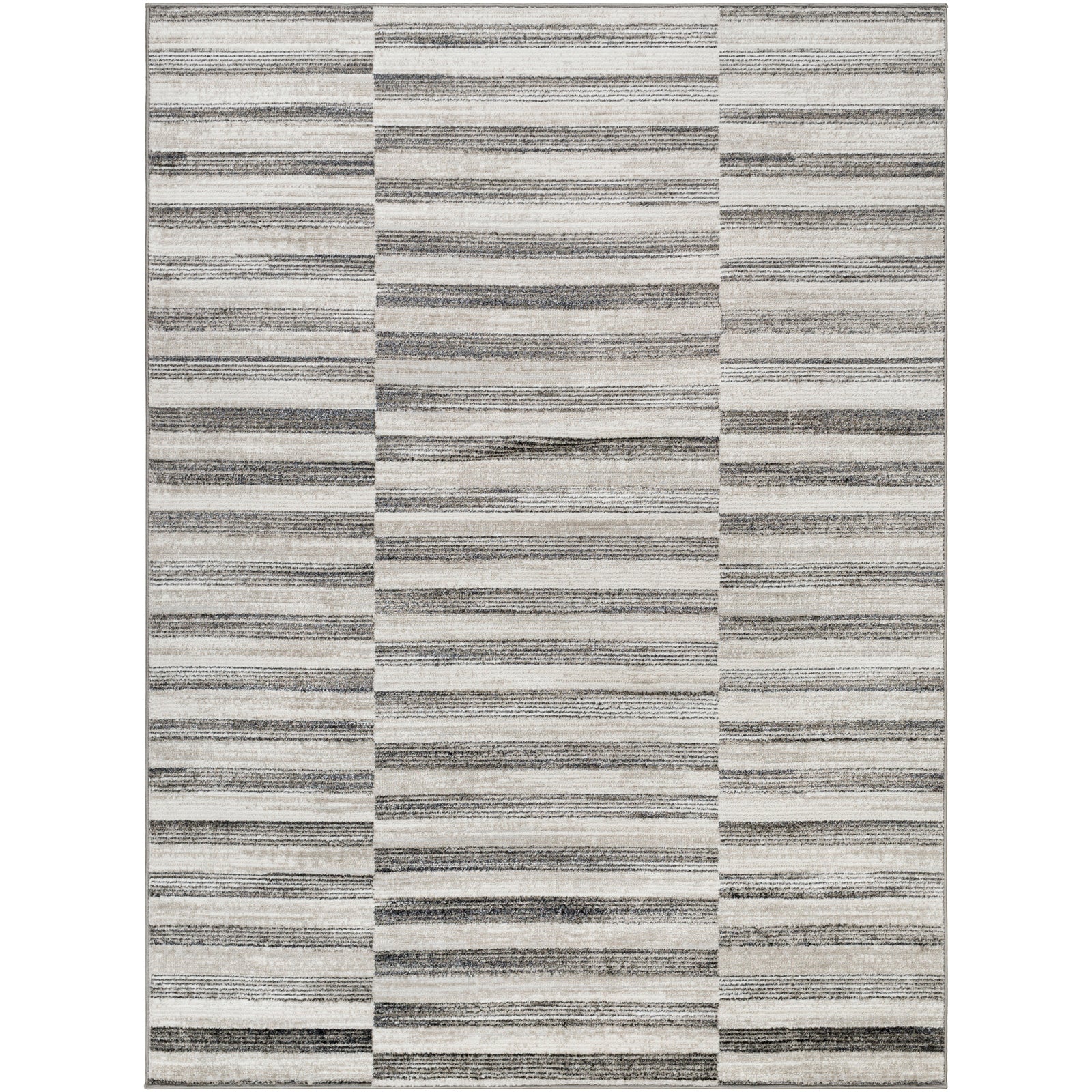 JONTHAN Scandi Modern Black Area Rug