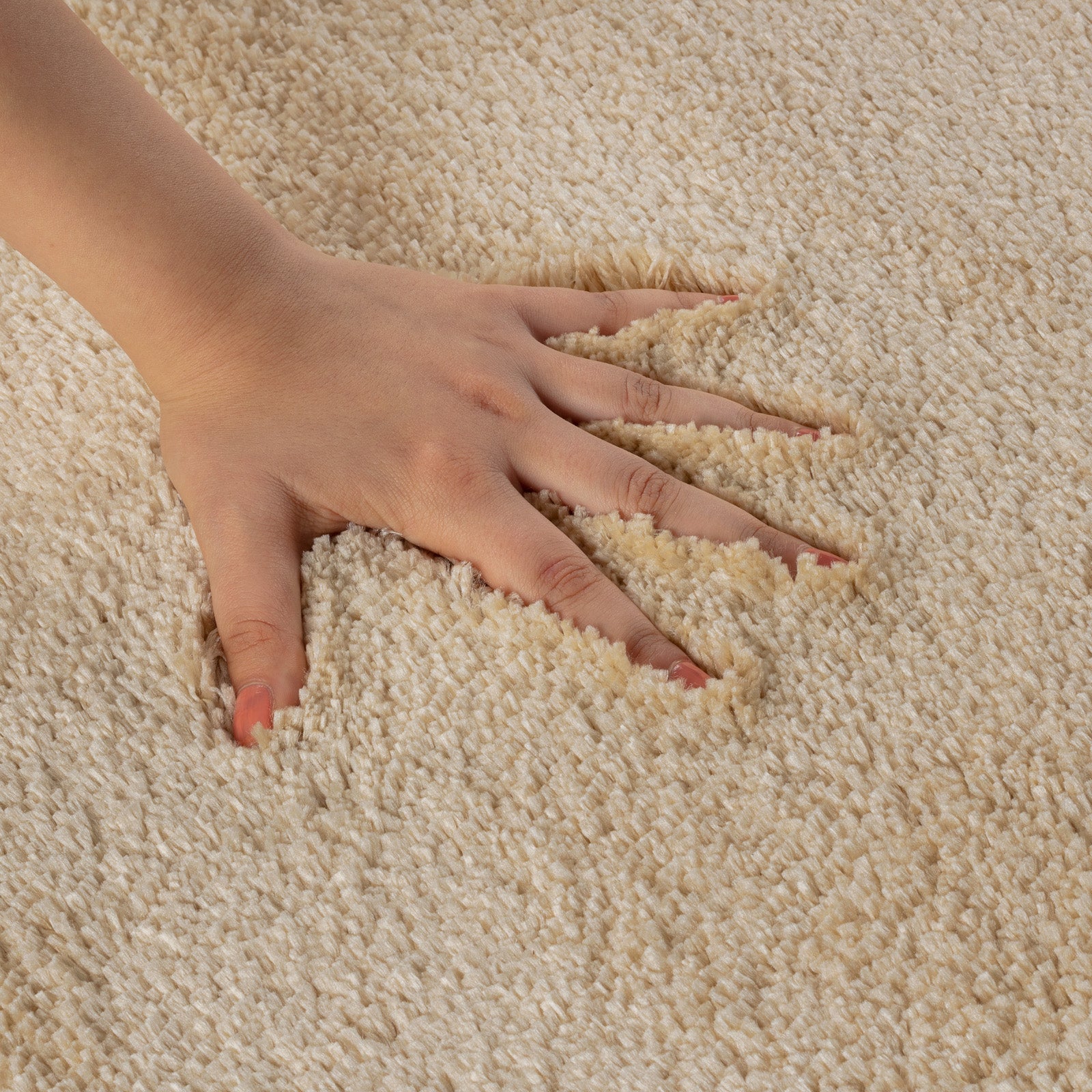 JUNE Machine Washable Anti-Slip Bathroom Area Rug