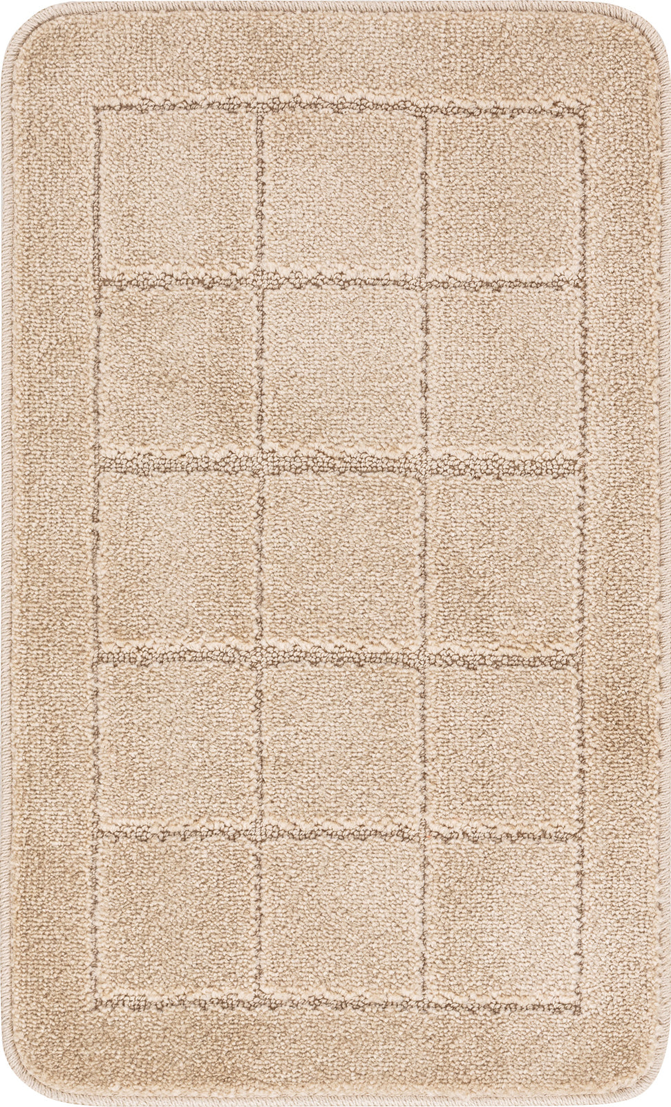 NOELLE 2 Machine Washable Anti-Slip Bathroom Area Rugs