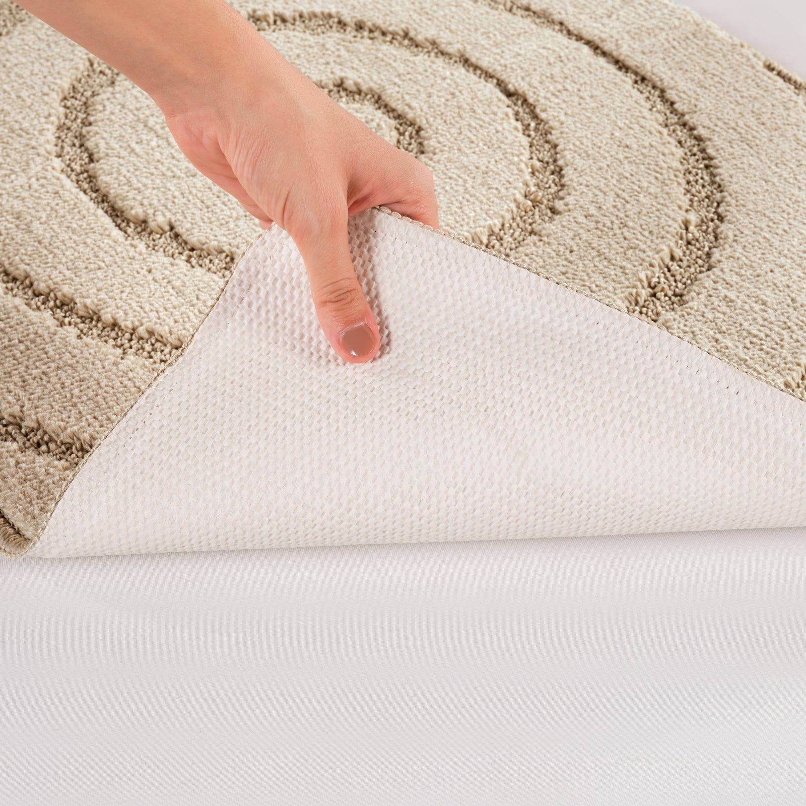 APRIL 2 Machine Washable Anti-Slip Bathroom Area Rugs