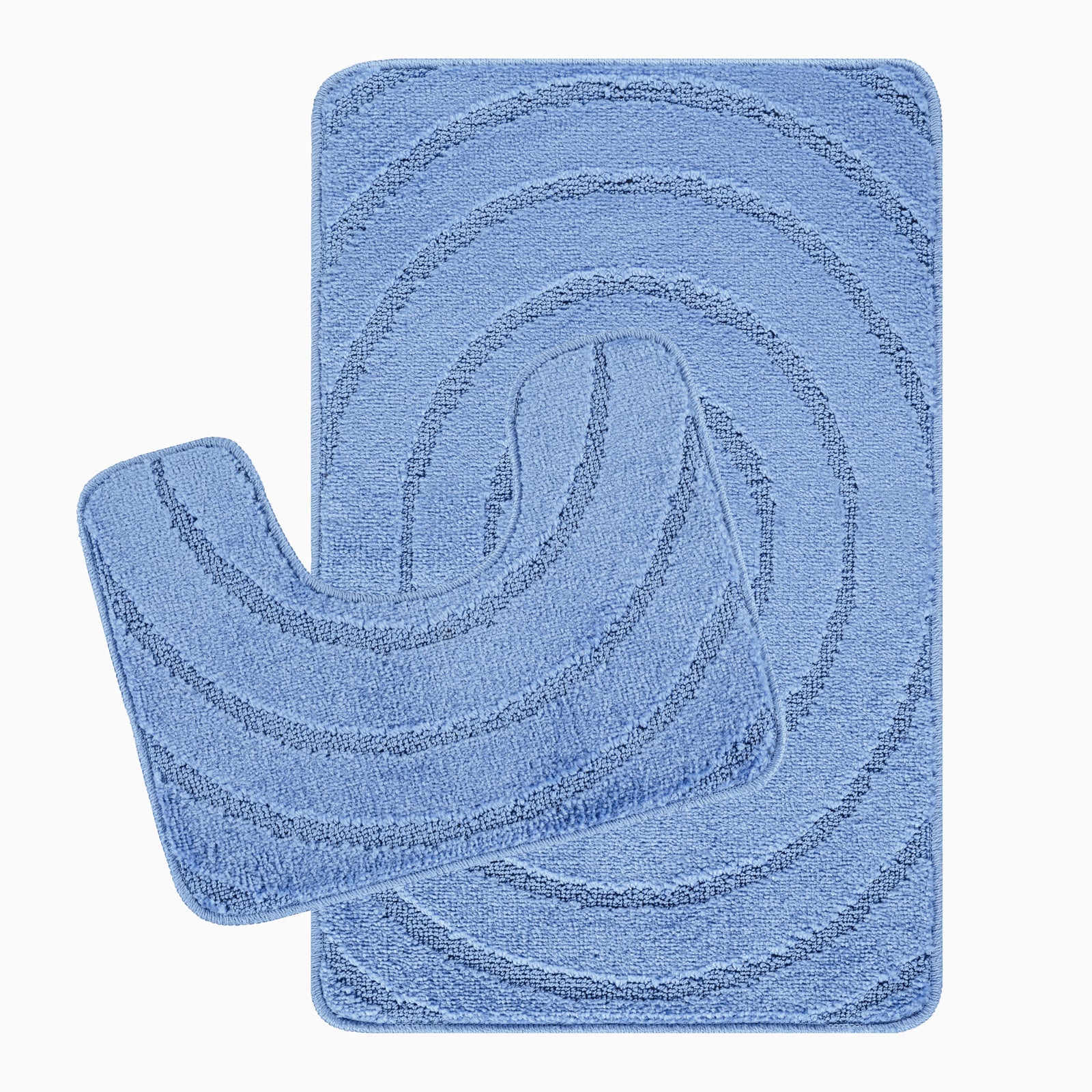 APRIL 2 Machine Washable Anti-Slip Bathroom Area Rugs