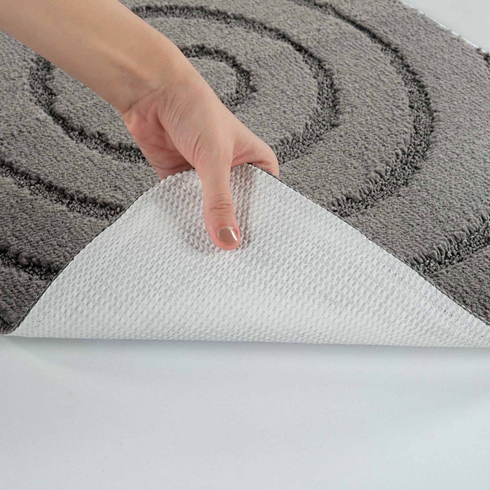 APRIL 2 Machine Washable Anti-Slip Bathroom Area Rugs