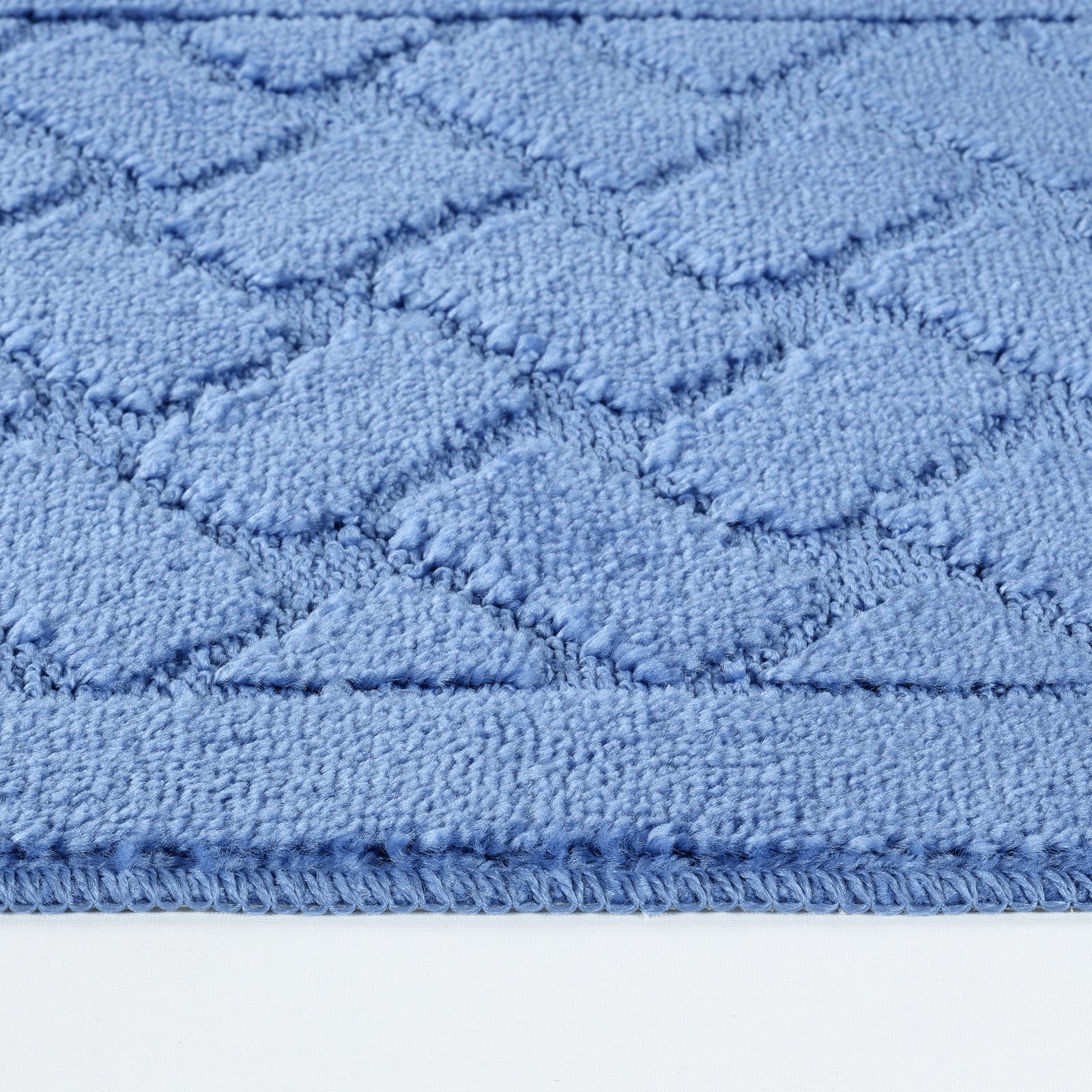 NILAH 2 Machine Washable Anti-Slip Bathroom Area Rugs