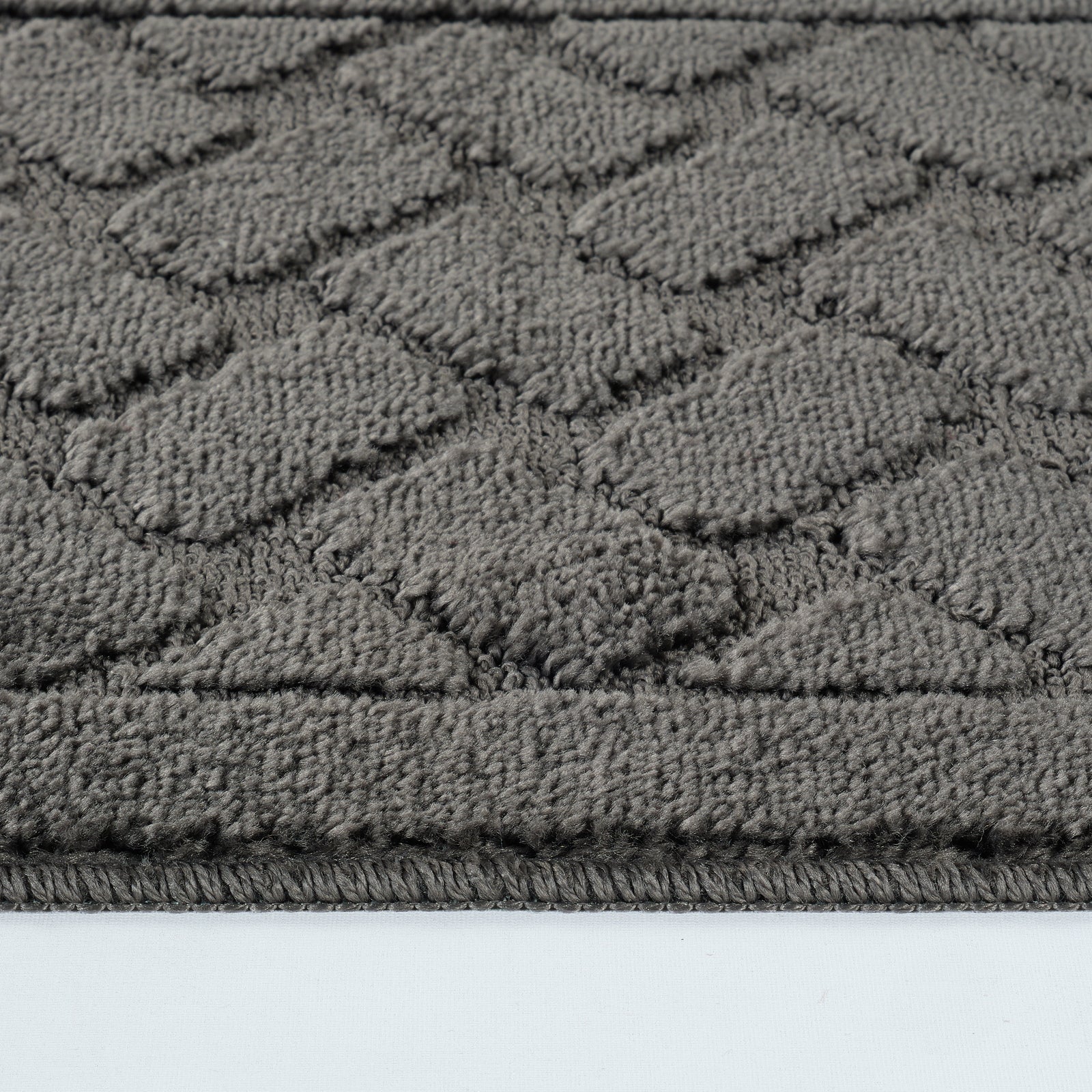 NILAH 2 Machine Washable Anti-Slip Bathroom Area Rugs