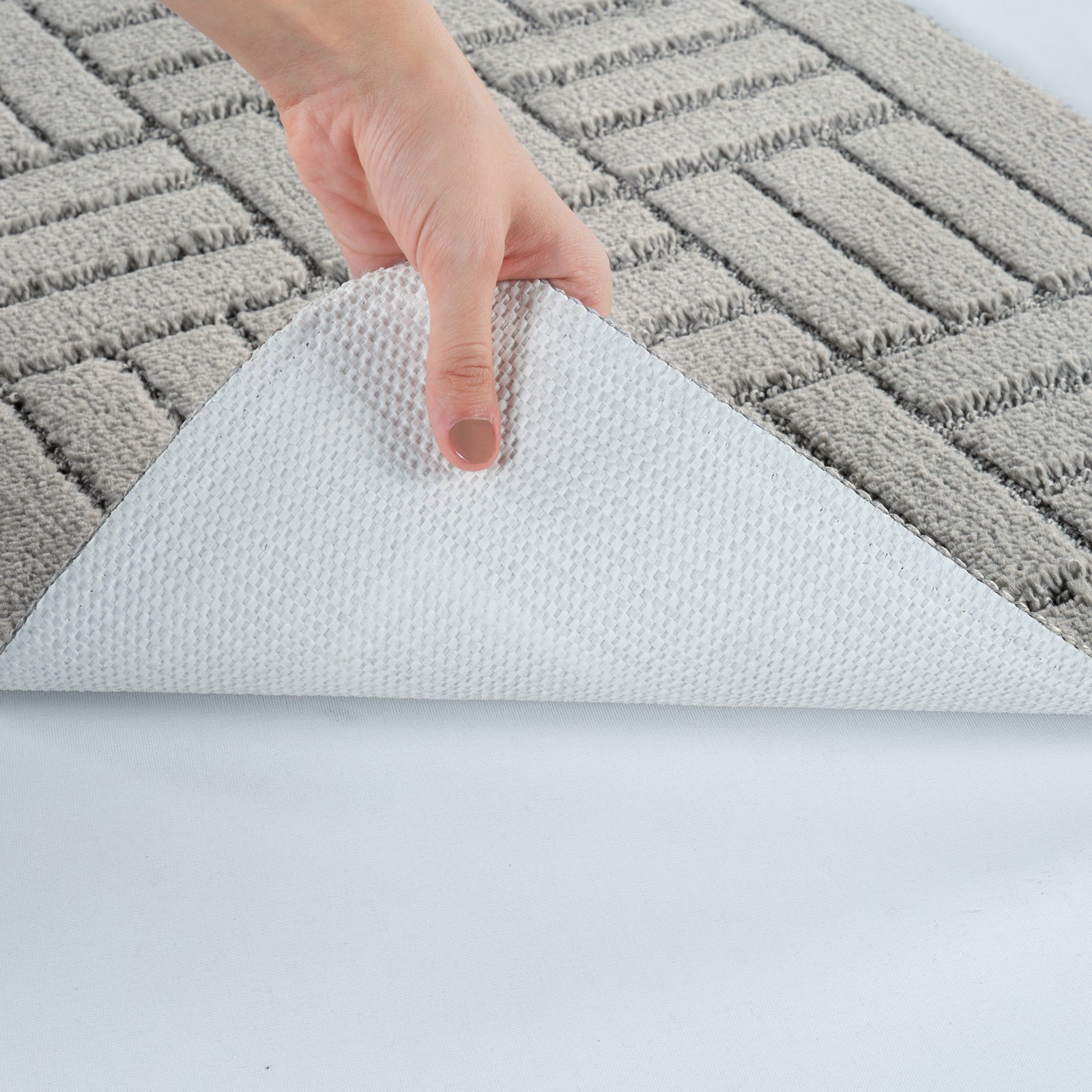 ROYAL 2 Machine Washable Anti-Slip Bathroom Area Rugs