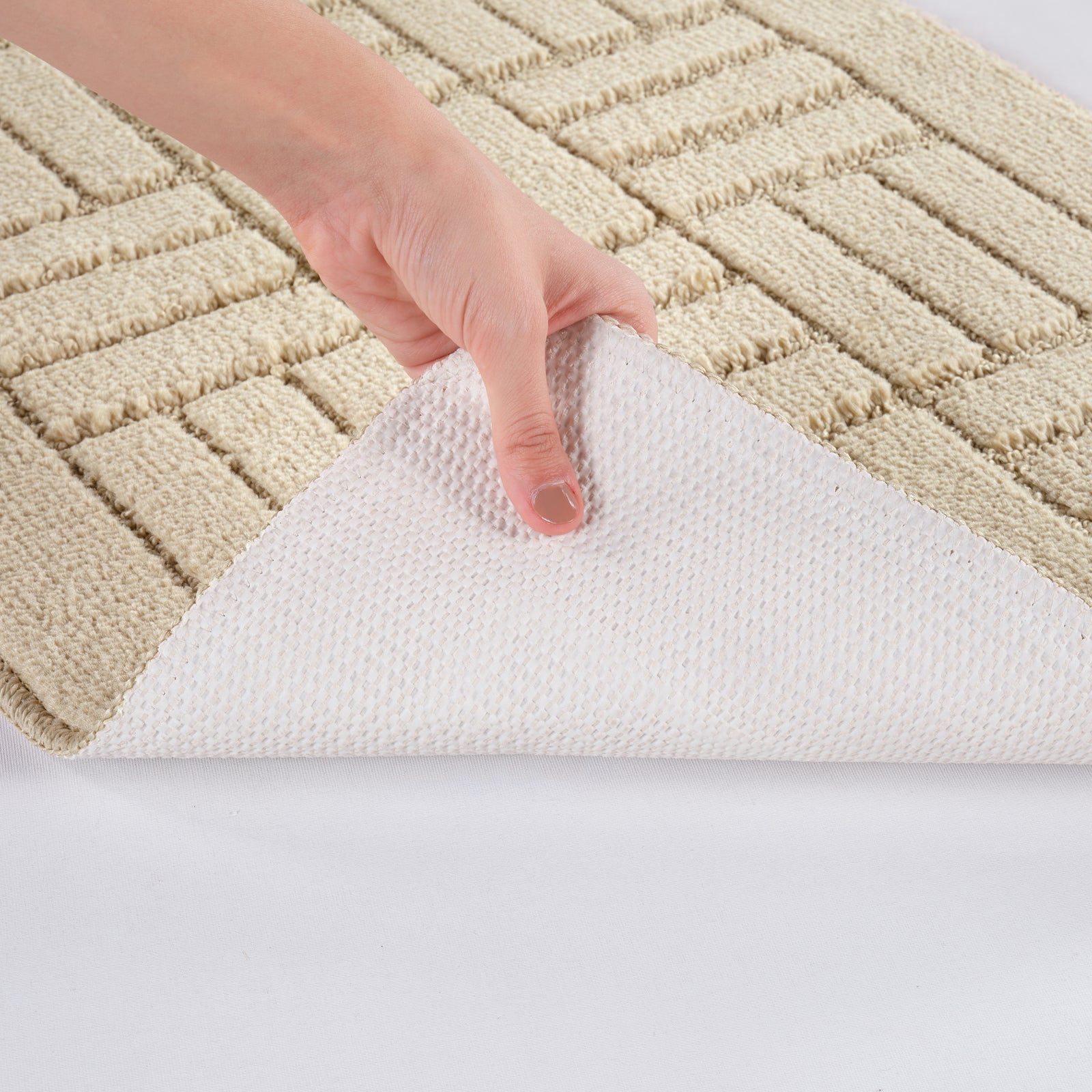 ROYAL 2 Machine Washable Anti-Slip Bathroom Area Rugs