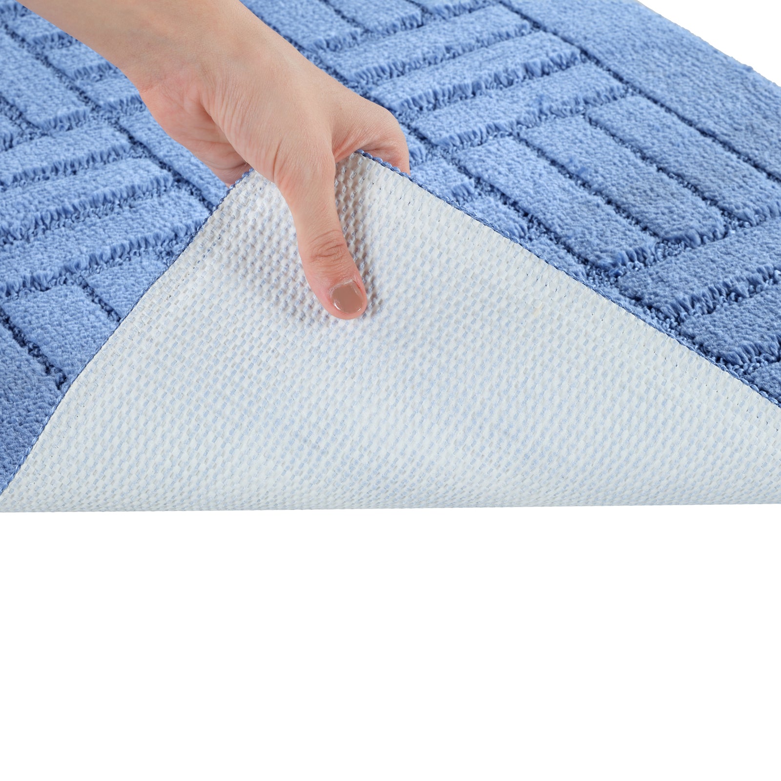 ROYAL 2 Machine Washable Anti-Slip Bathroom Area Rugs