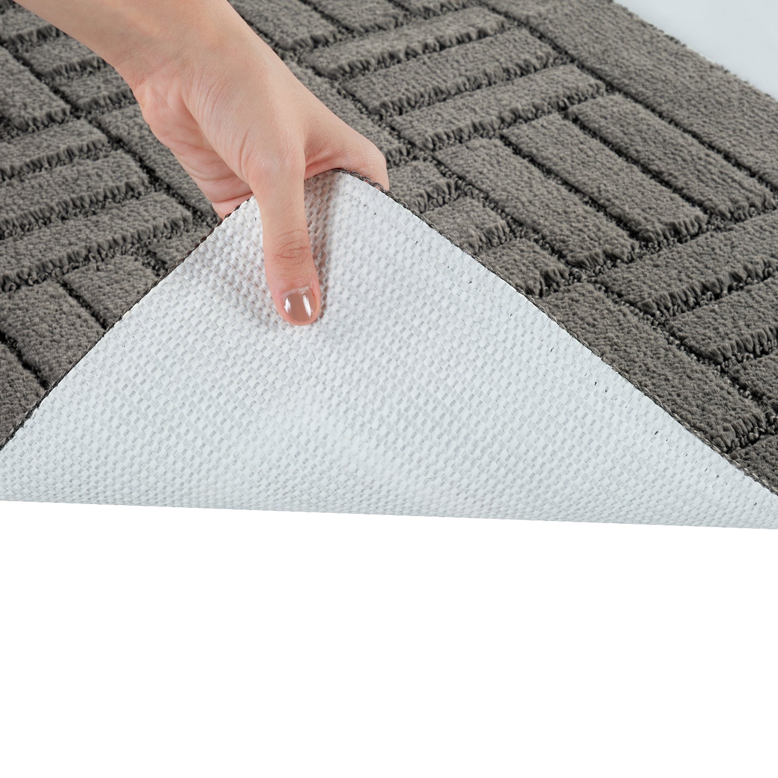 ROYAL 2 Machine Washable Anti-Slip Bathroom Area Rugs