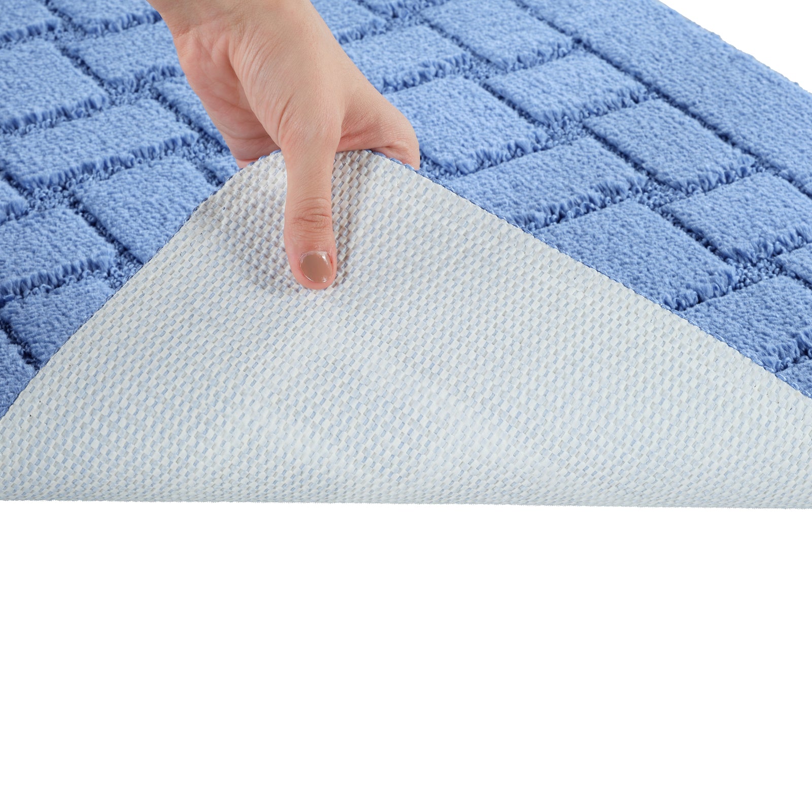TEGAN 2 Machine Washable Anti-Slip Bathroom Area Rugs