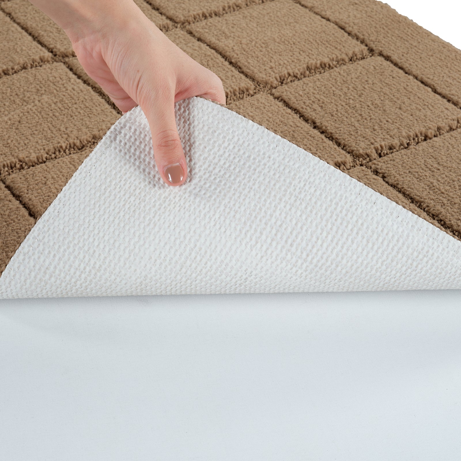 NOELLE 2 Machine Washable Anti-Slip Bathroom Area Rugs