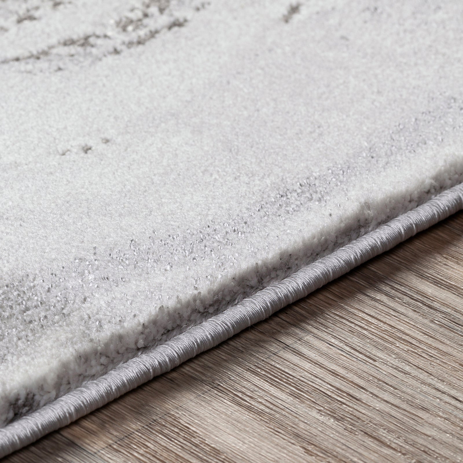 AMIDALA Abstract Modern Marble Grey Area Rug