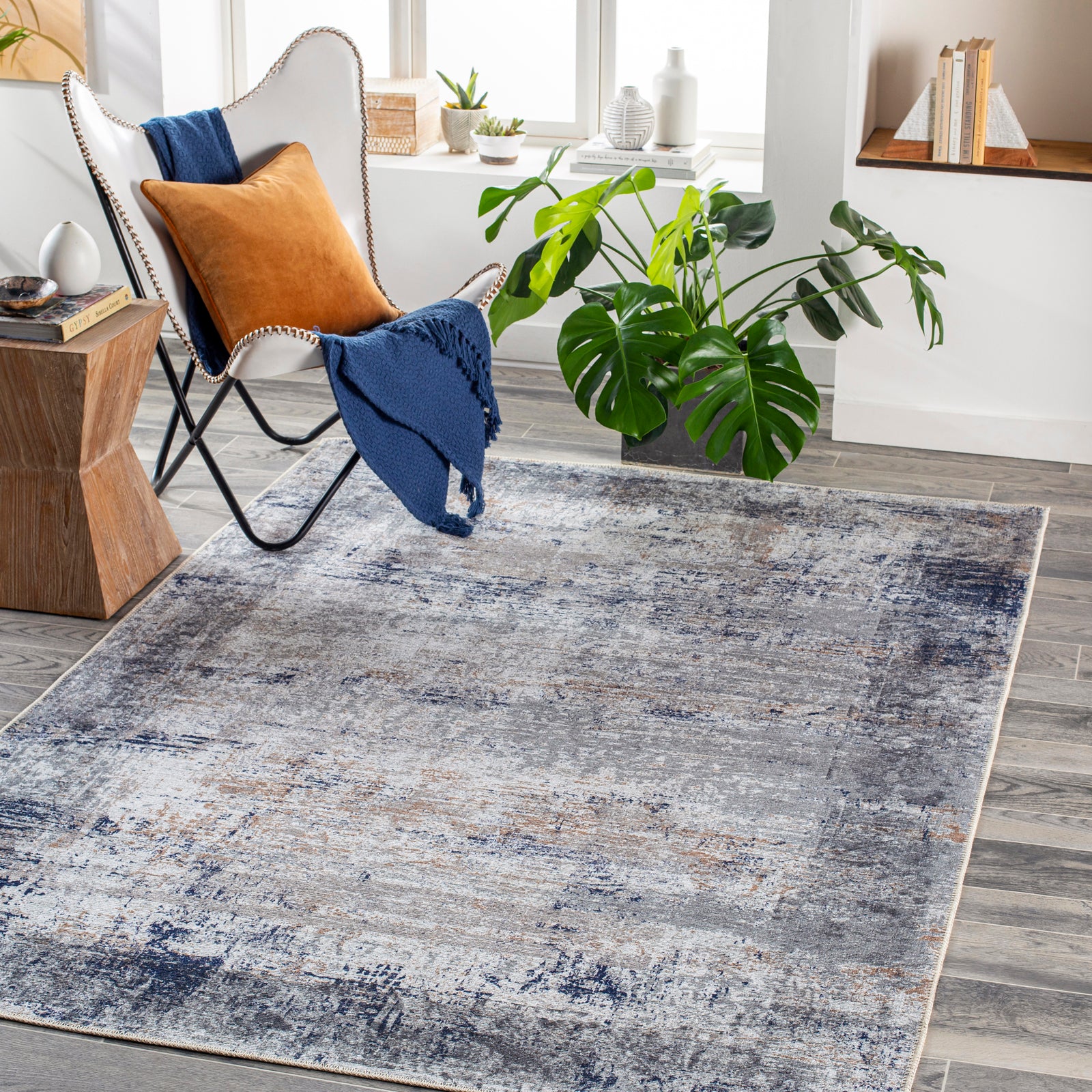 KARINA Modern Machine Washable Area Rug