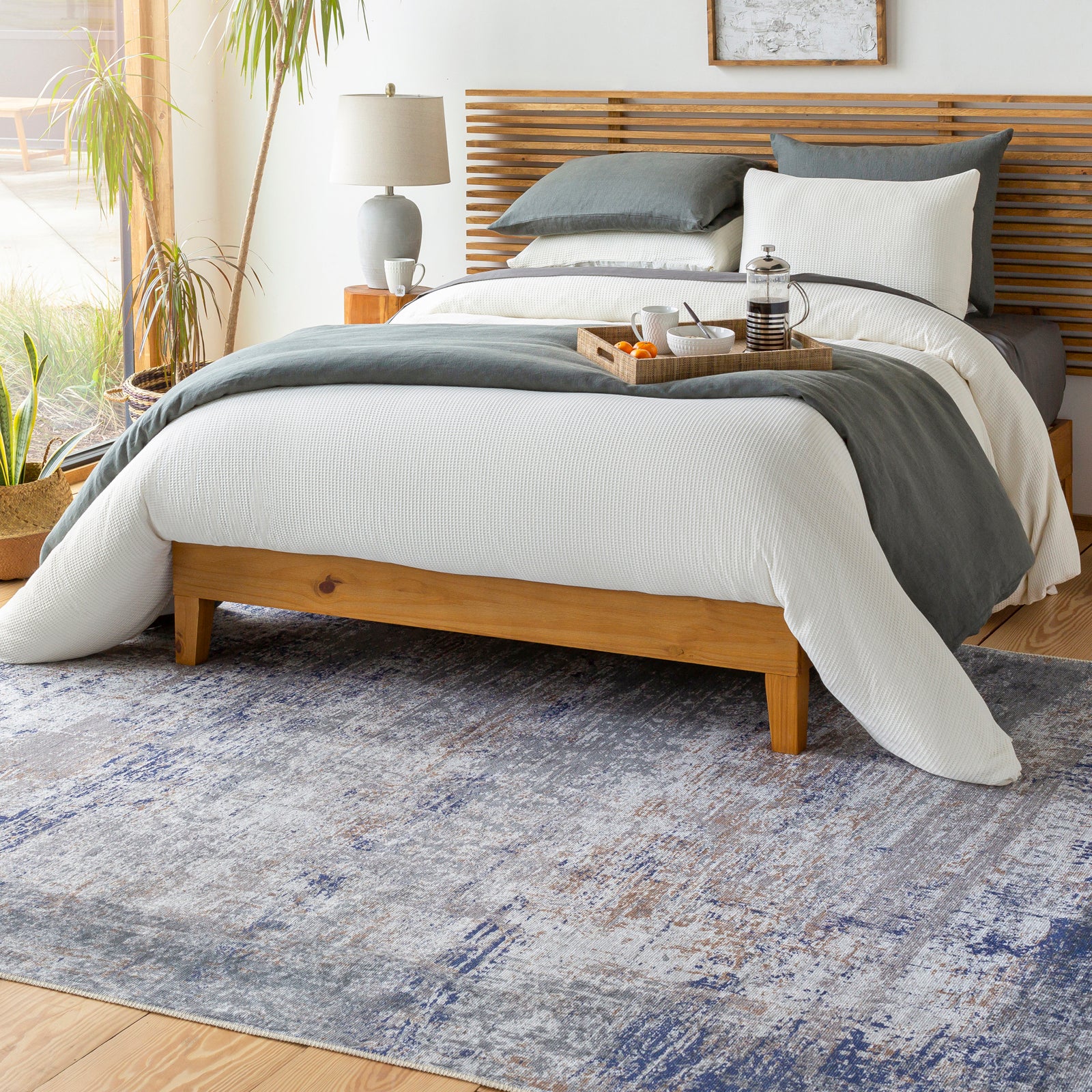 KARINA Modern Machine Washable Area Rug