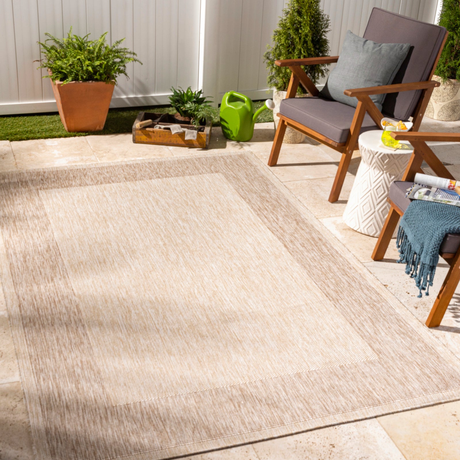 LAYLA In- /Outdoor Jute-Look Rug