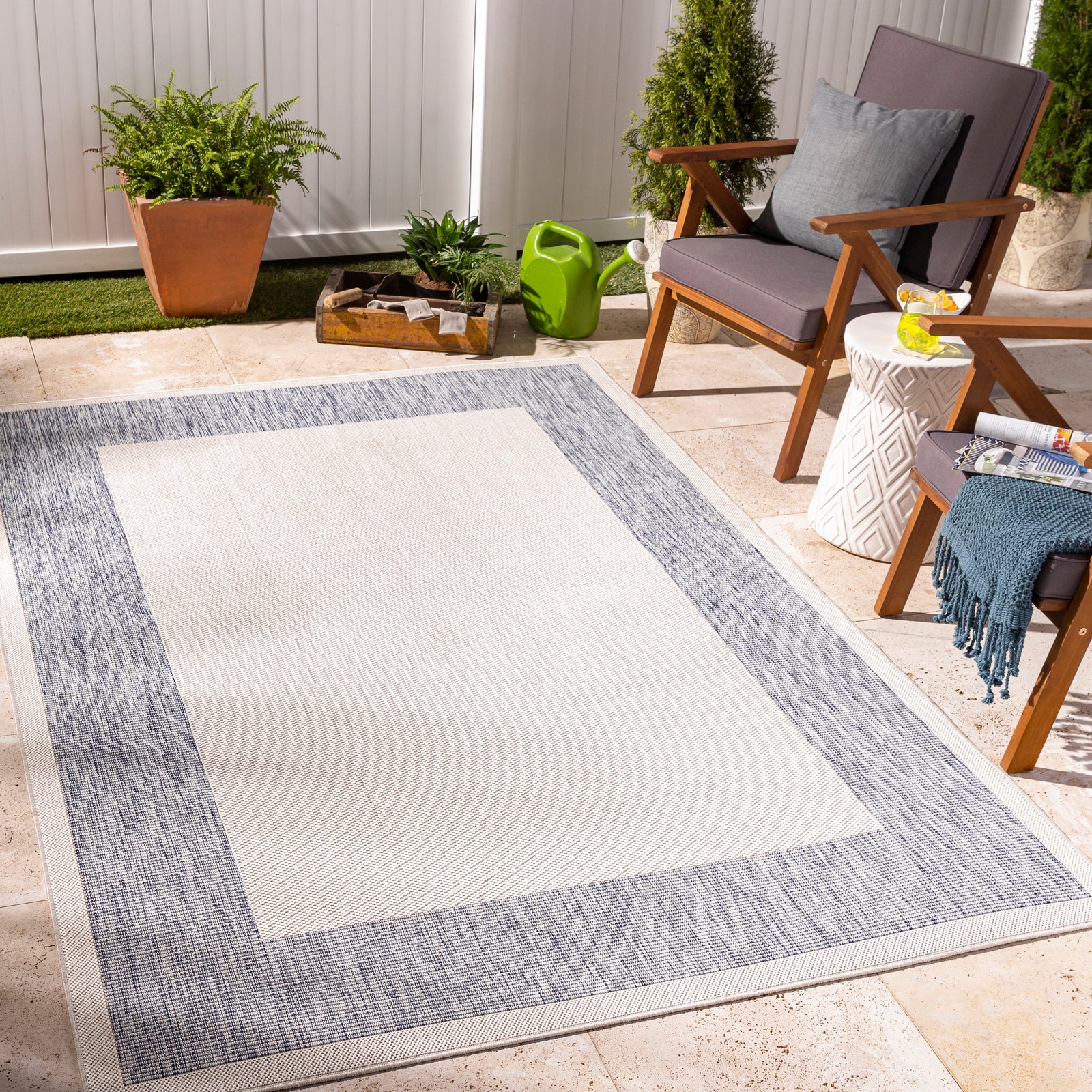 LAYLA In- /Outdoor Jute-Look Rug