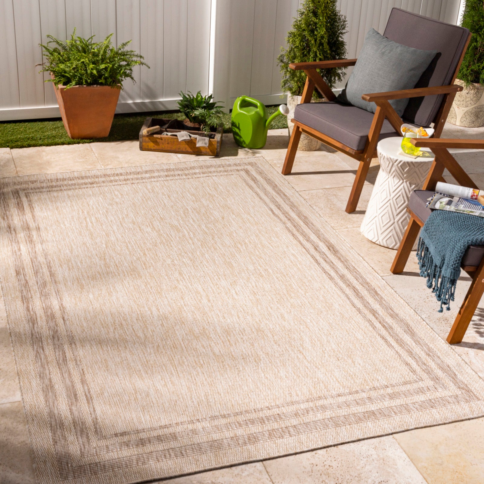 GEORGIA In- /Outdoor Jute-Look Rug