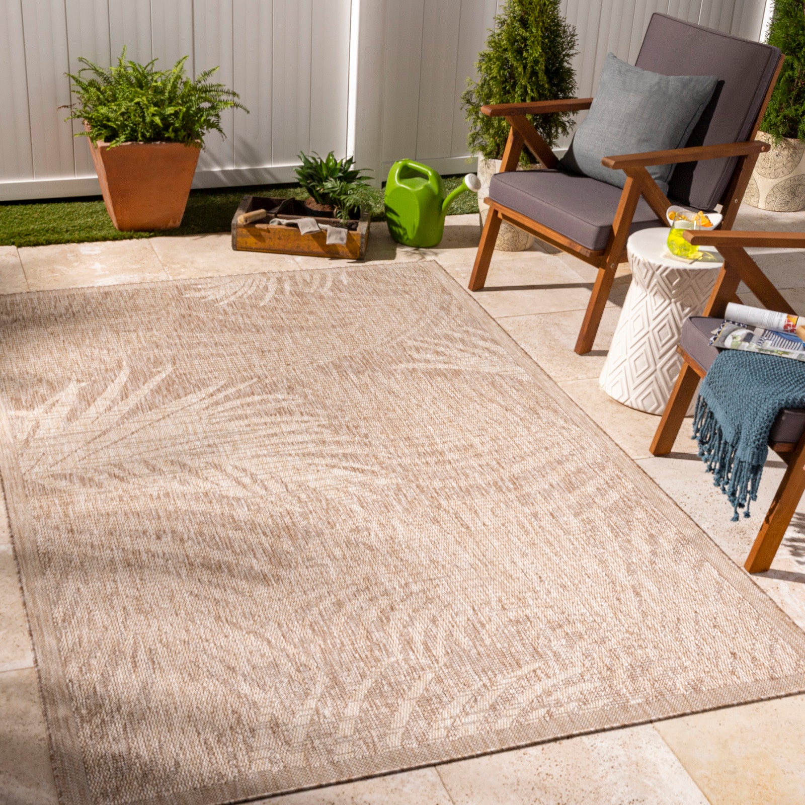 VANESSA In- /Outdoor Jute-Look Rug