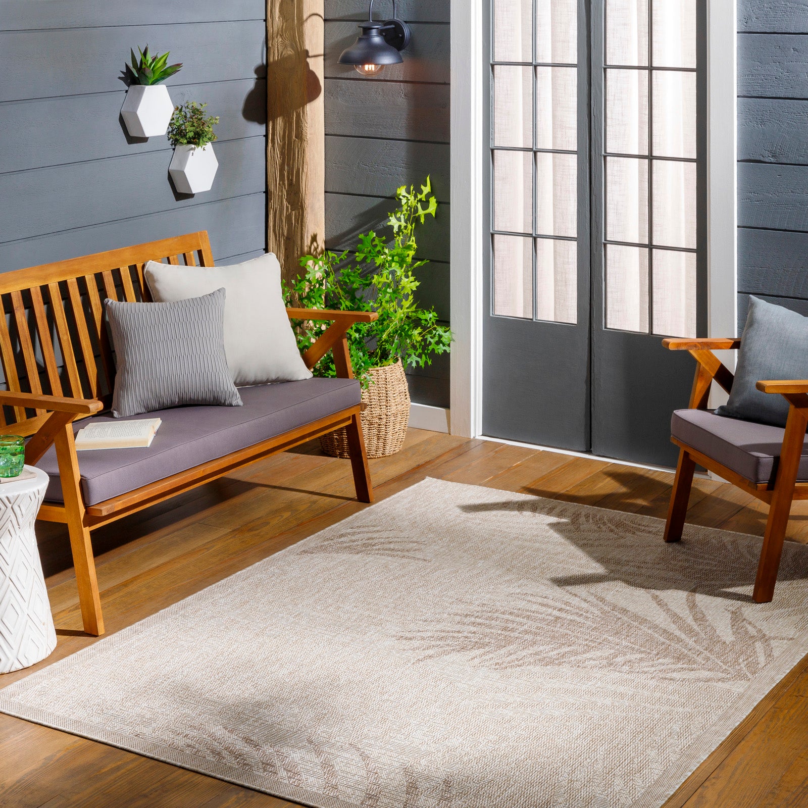 VANESSA In- /Outdoor Jute-Look Rug