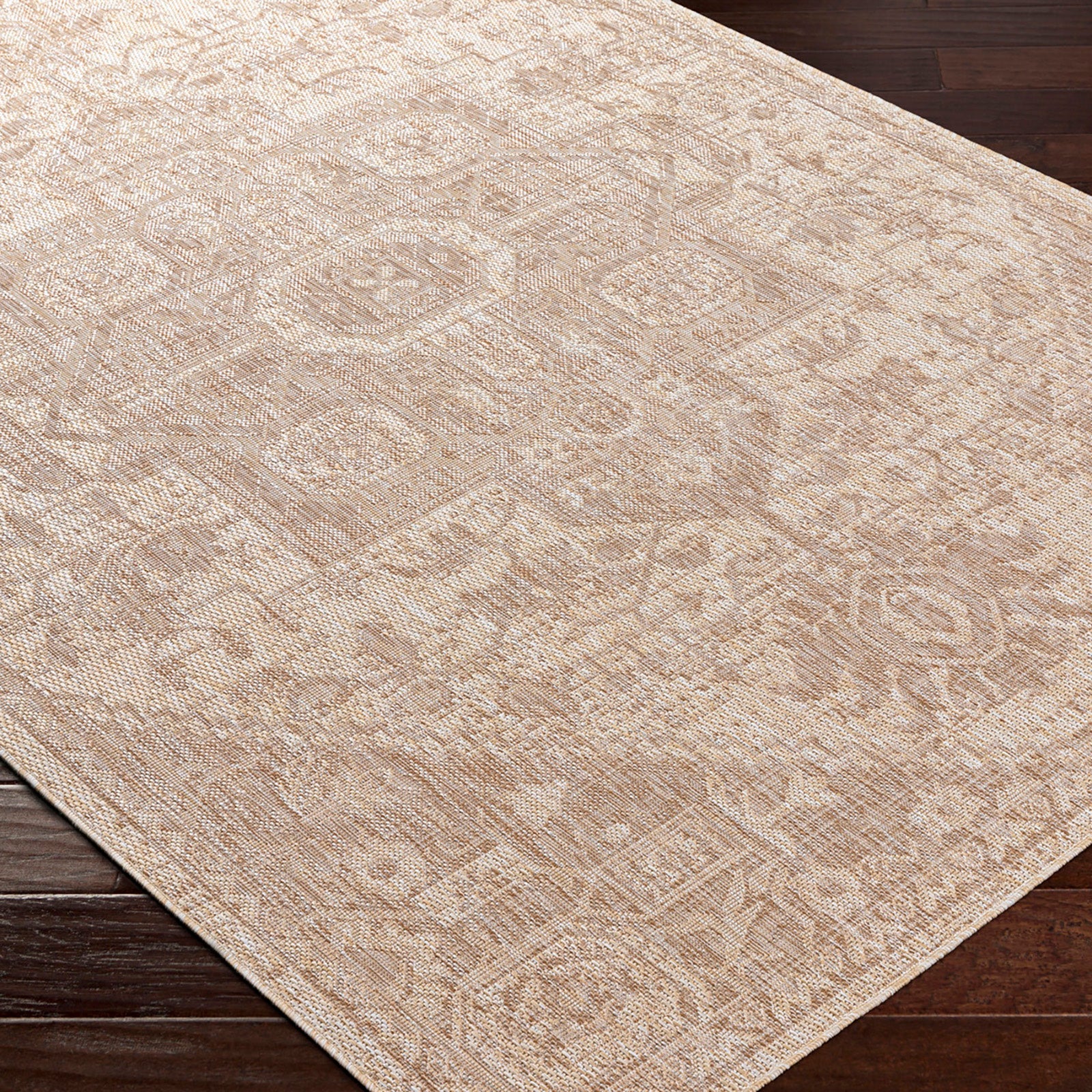 Tuareg Vintage Traditional Boho In- & Outdoor Jute-Look Rug