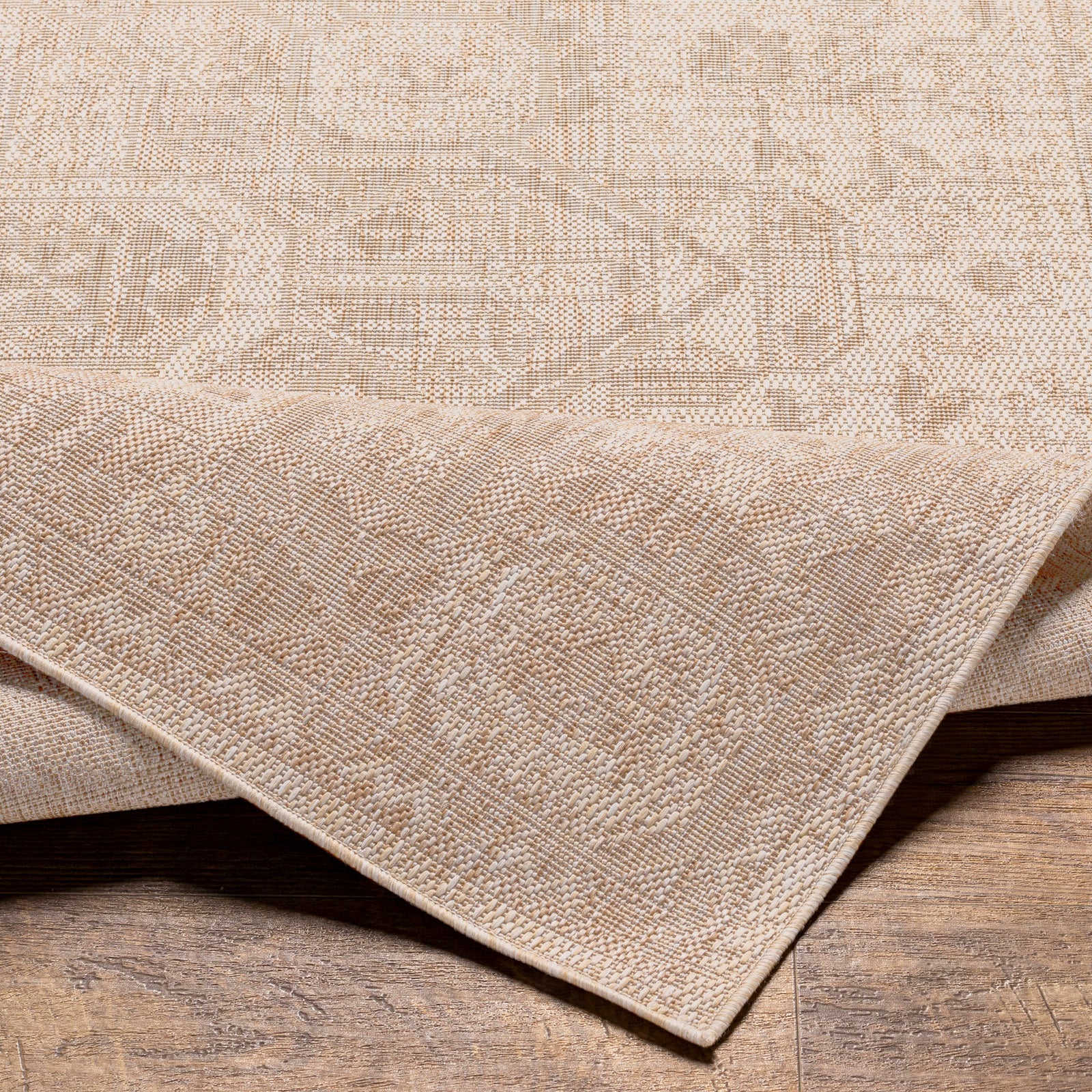Tuareg-Vintage Traditional Boho In- & Outdoor Jute-Look Rug