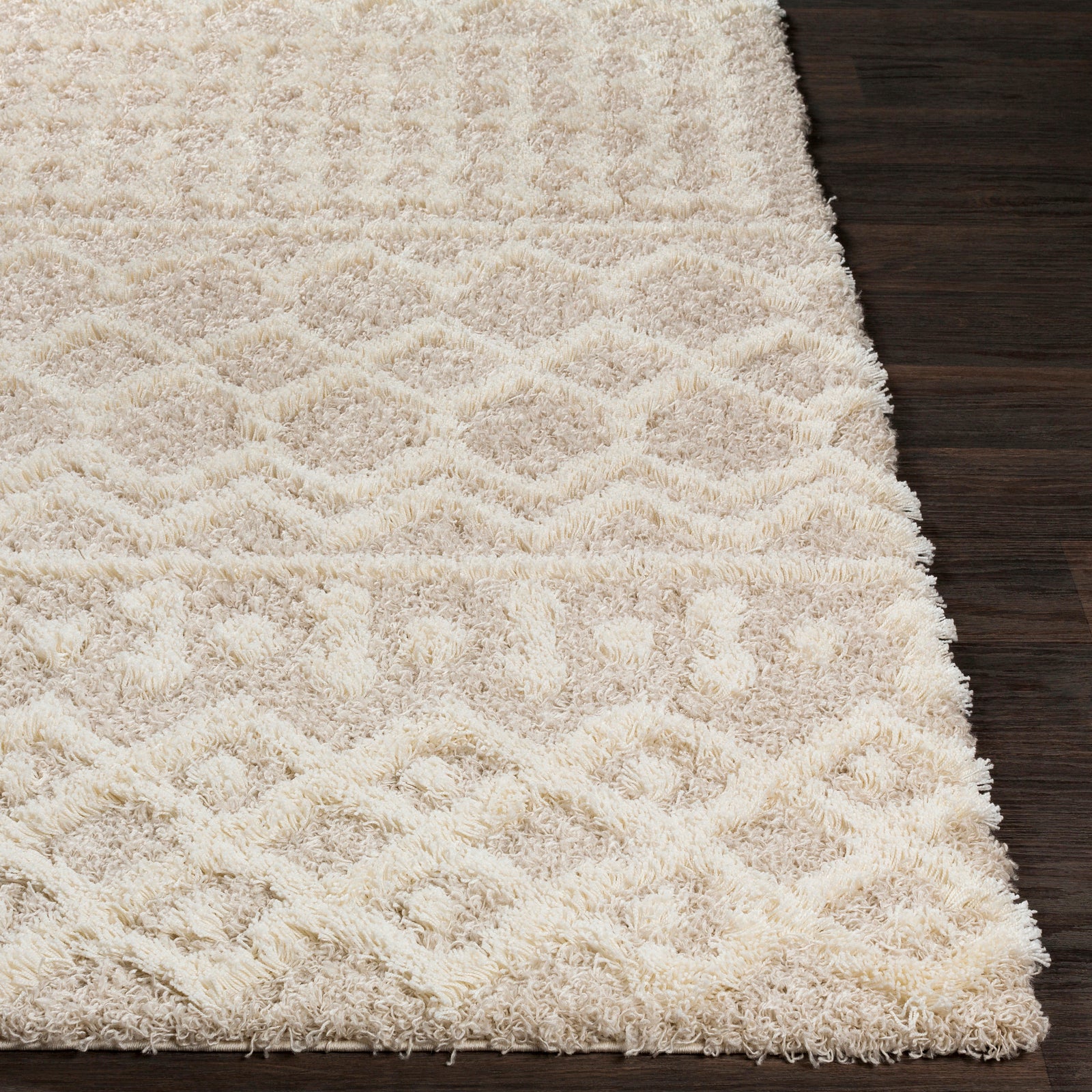 NOUR Boho Shaggy Area Rug