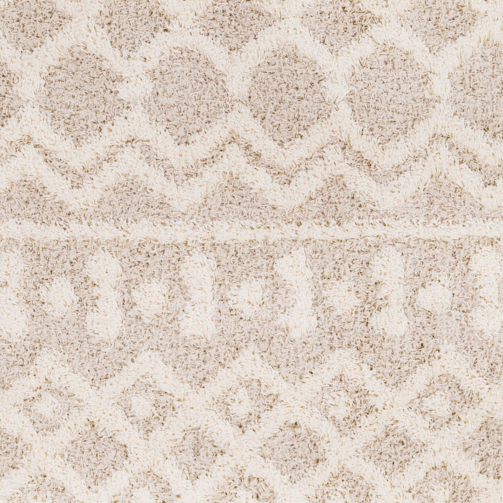 NOUR Boho Shaggy Area Rug