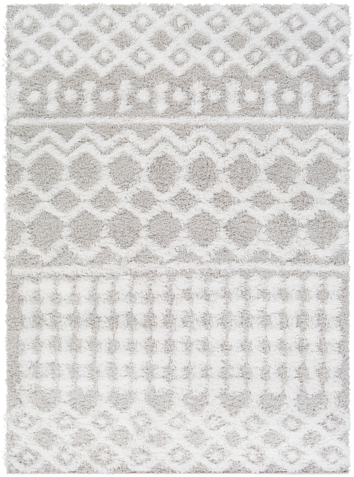 NOUR Boho Shaggy Area Rug