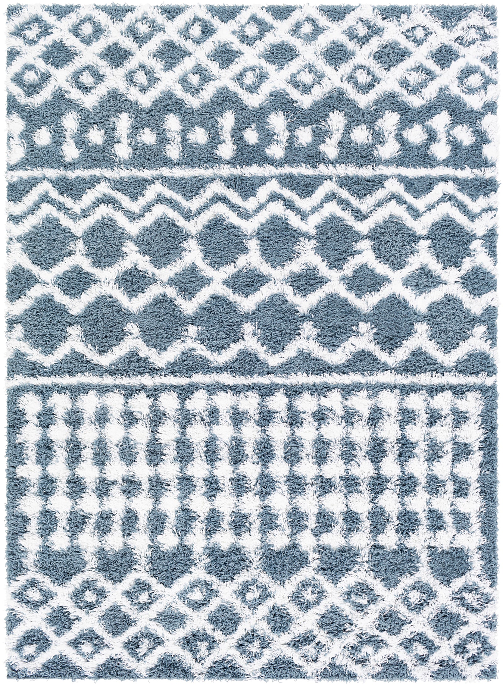 NOUR Boho Shaggy Area Rug